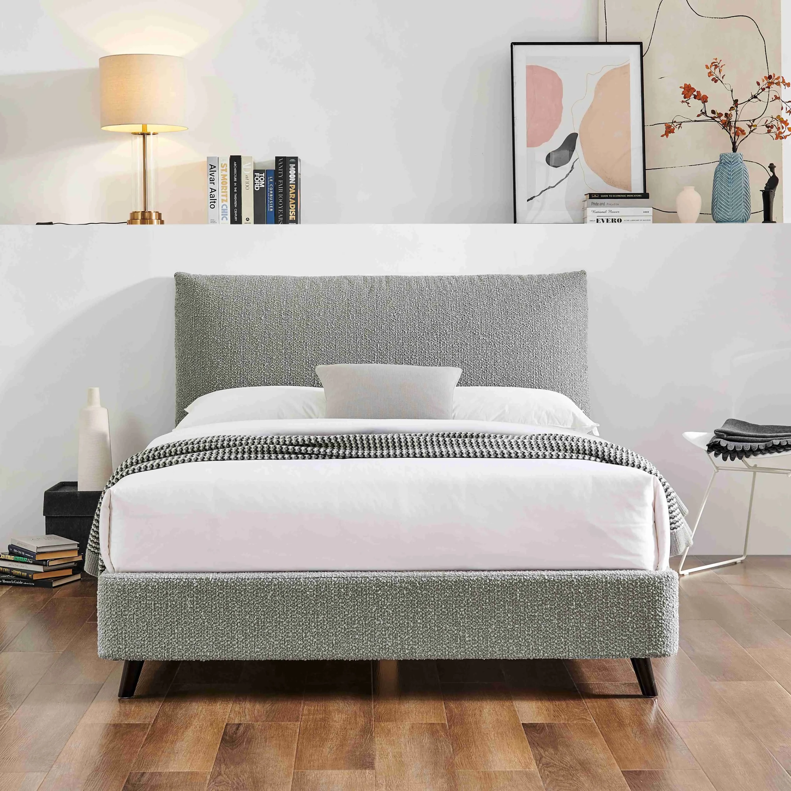 LUNA PILLOW BOUCLE BED - Image 2