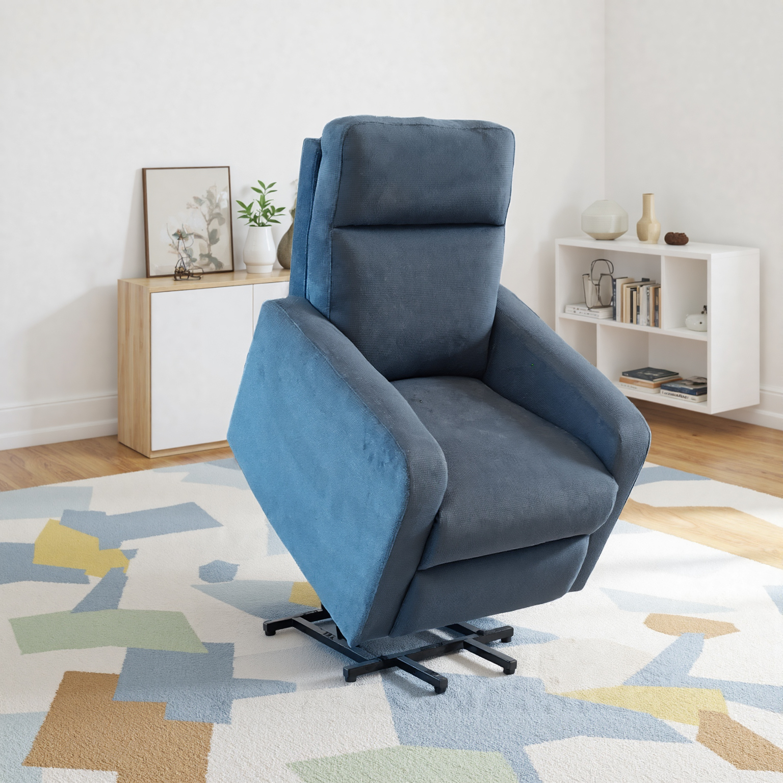 Single Motor Electric Riser Recliner Chair - Image 7