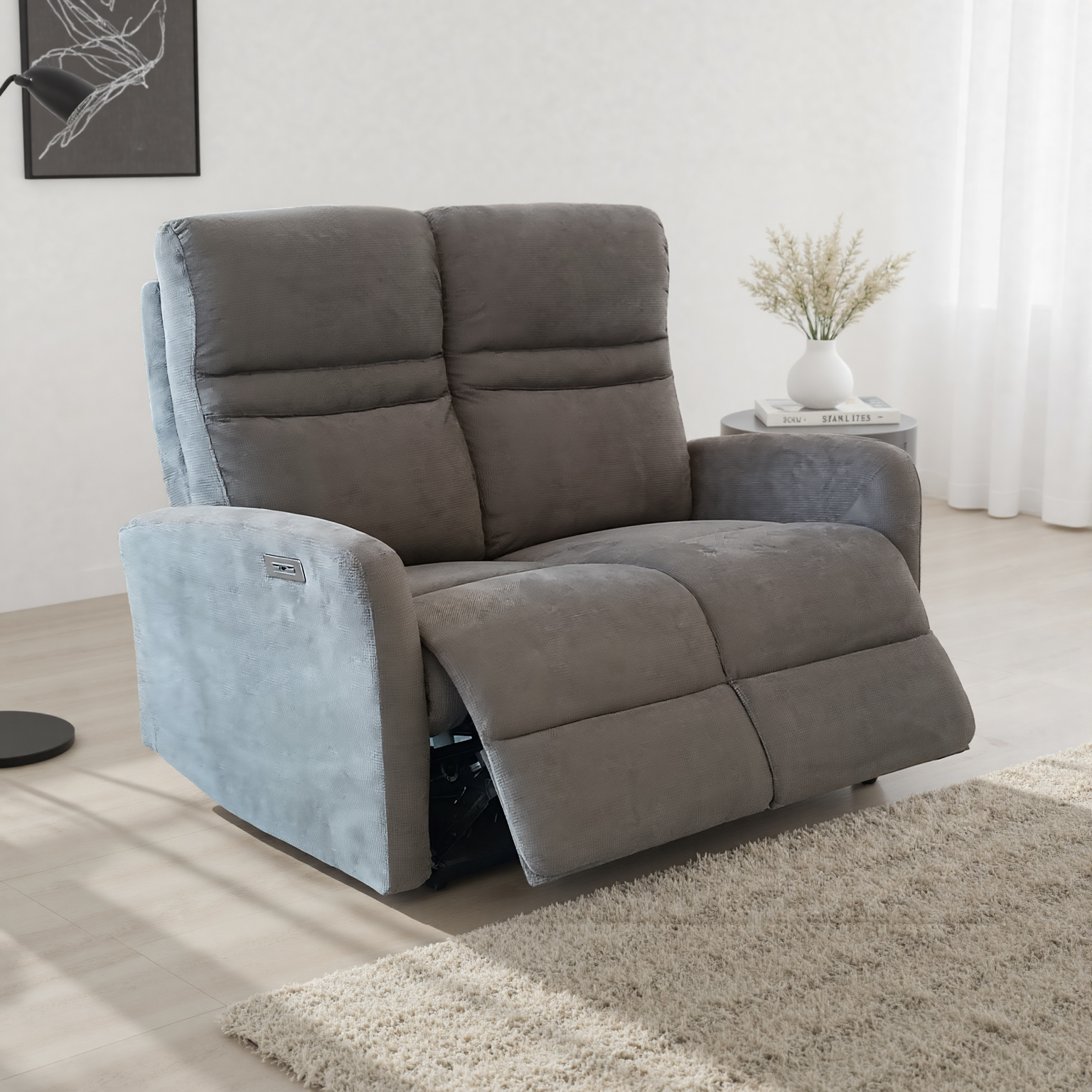 2-Seater Manual Recliner Sofa - Image 2
