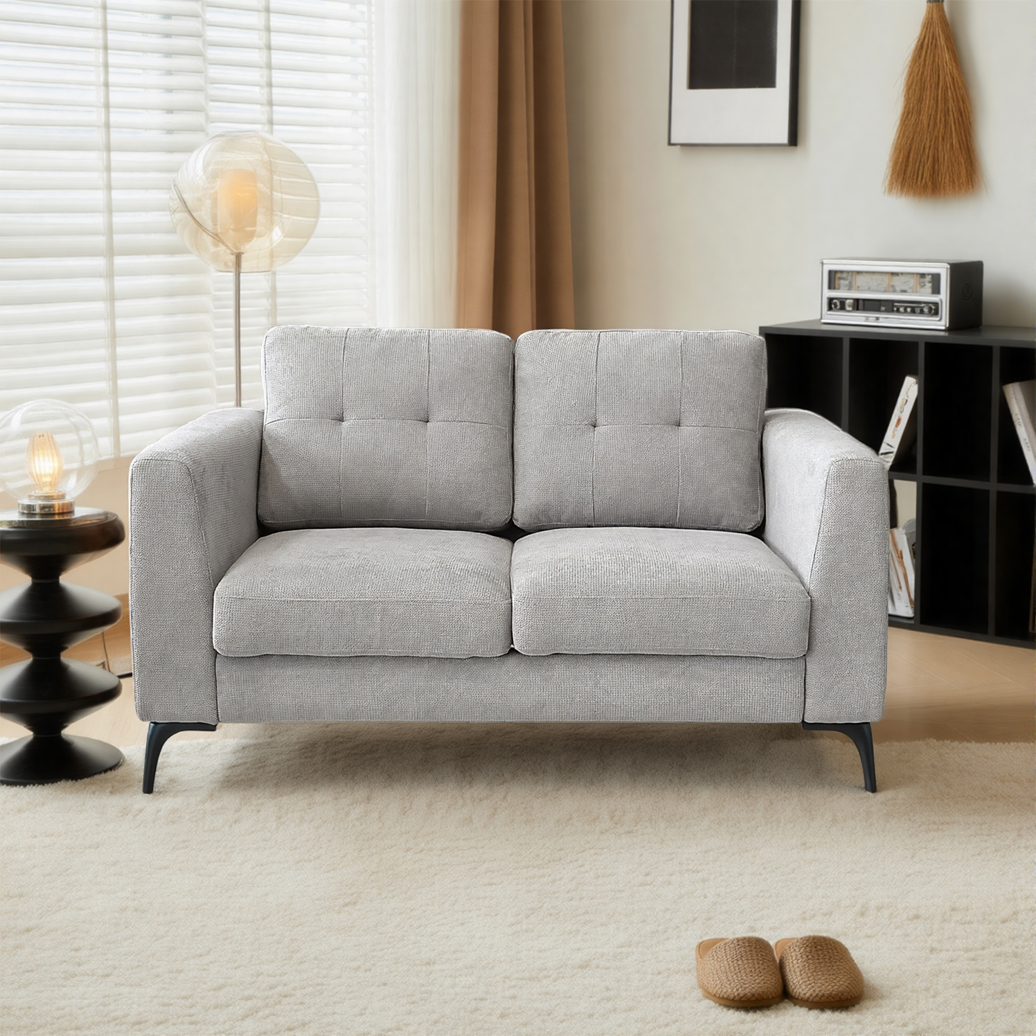 Classic Cotton Linen Armchair - Image 5