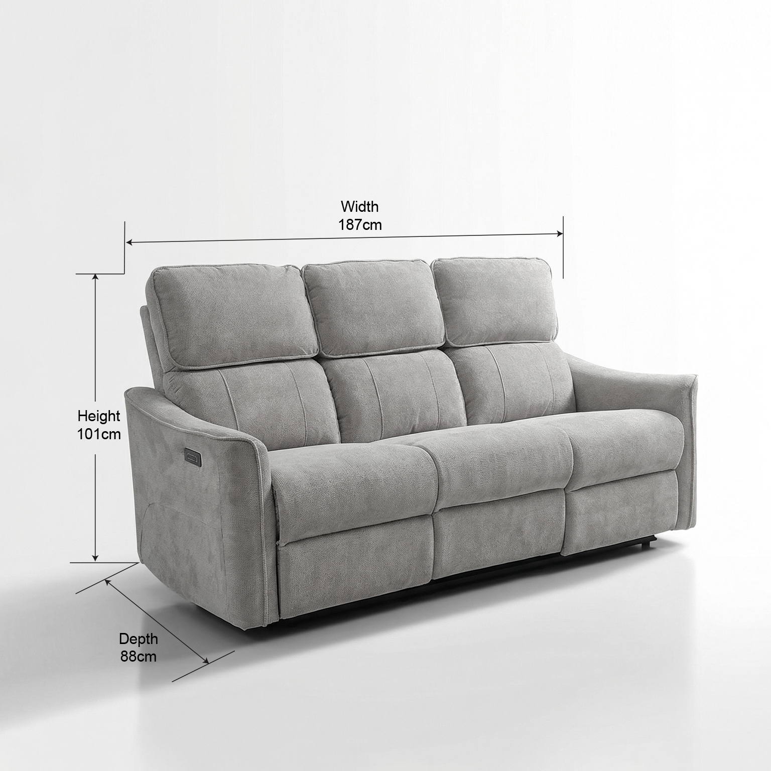 Balmoral - 3 seater - Image 4