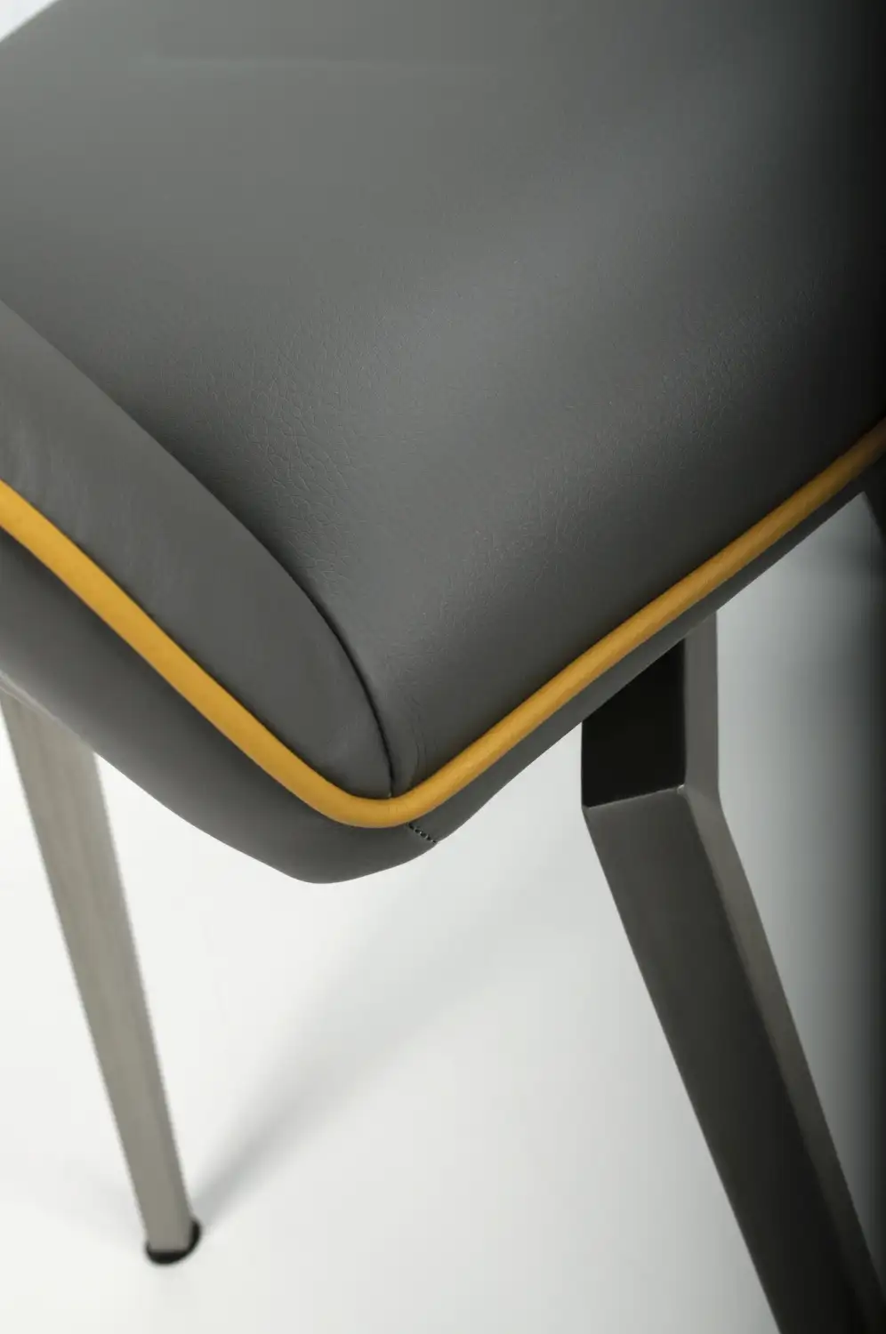 Mako Swivel Leather Dining Chair - Image 15
