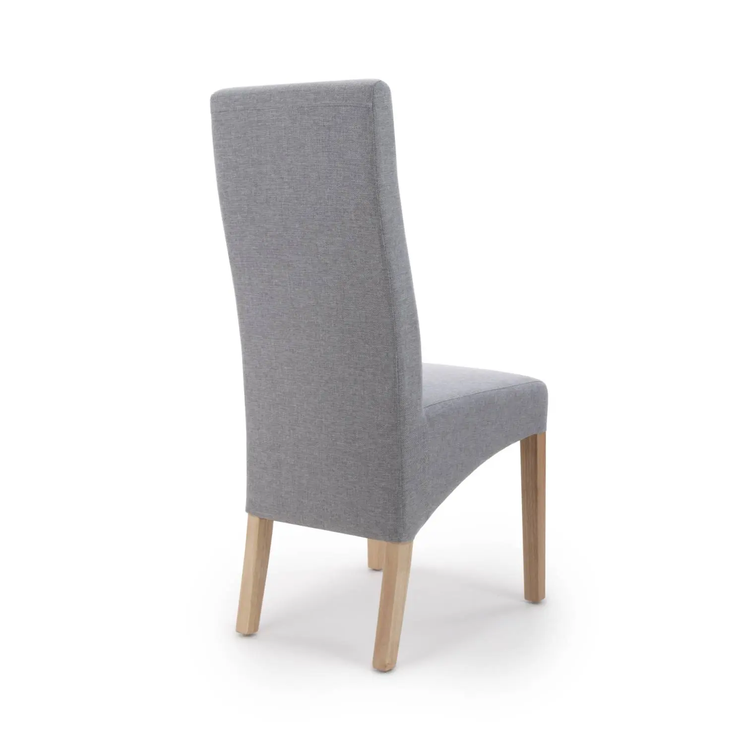 Baxter Wave Back Linen Effect Dining Chair - Image 6