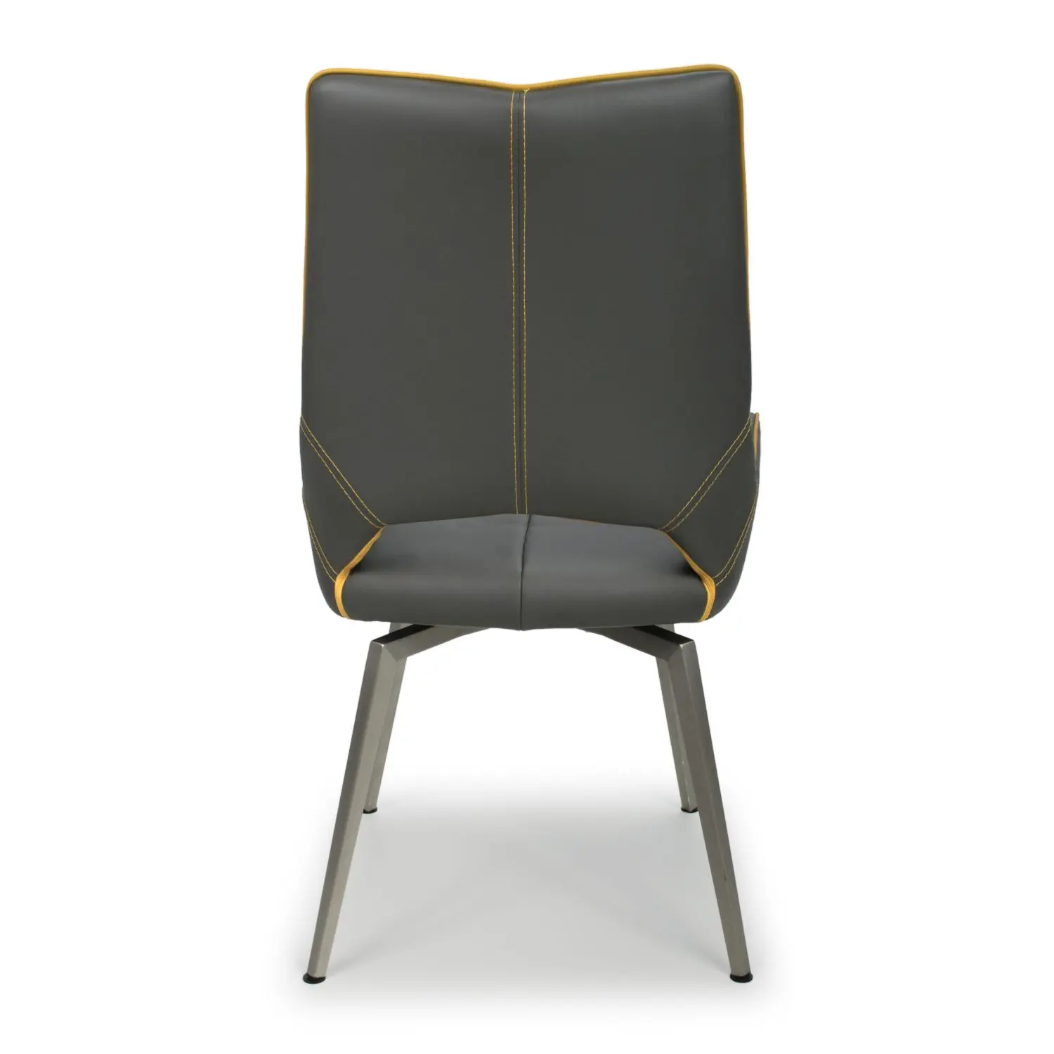 Mako Swivel Leather Dining Chair - Image 5