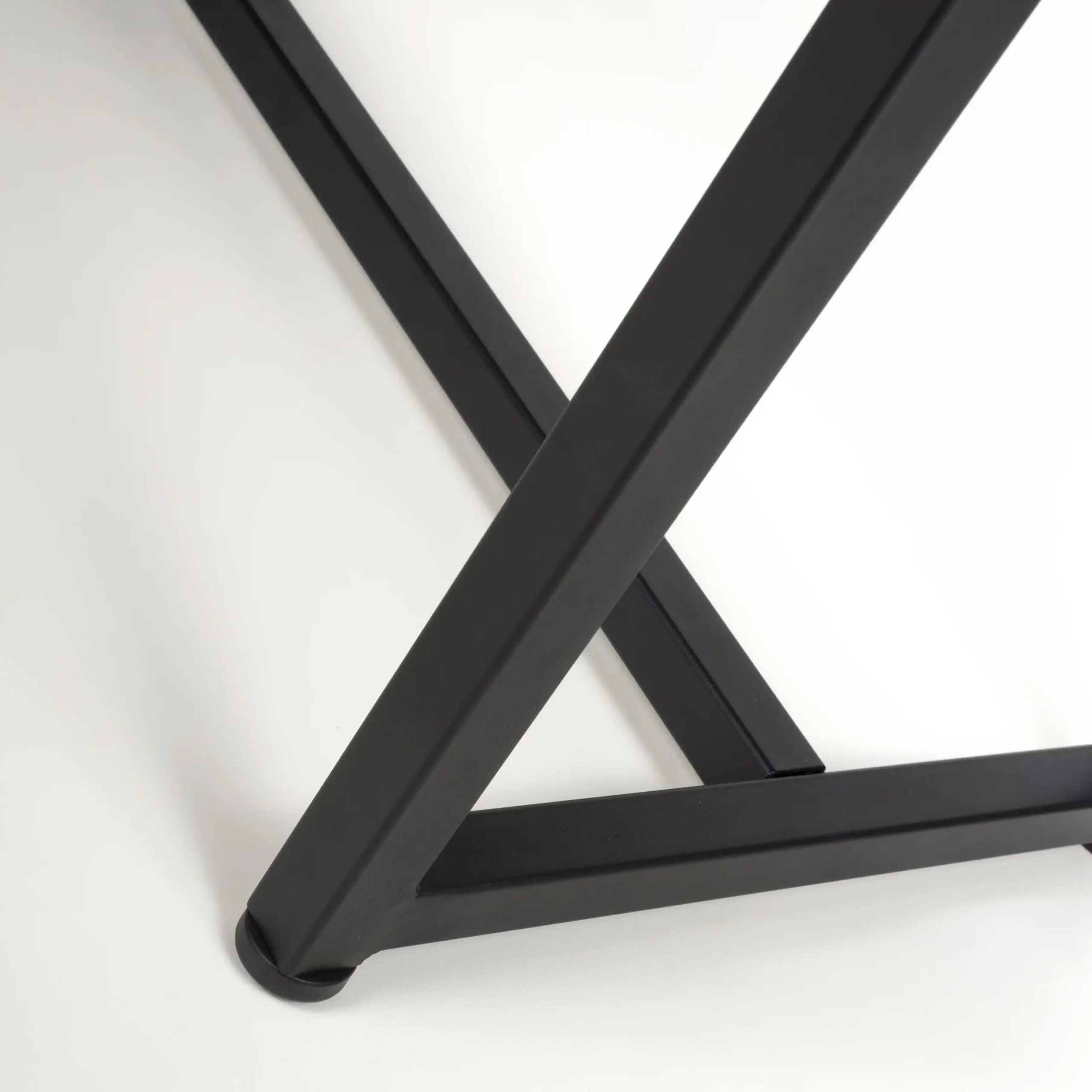 Archer Leather Effect Grey Bench - Image 4