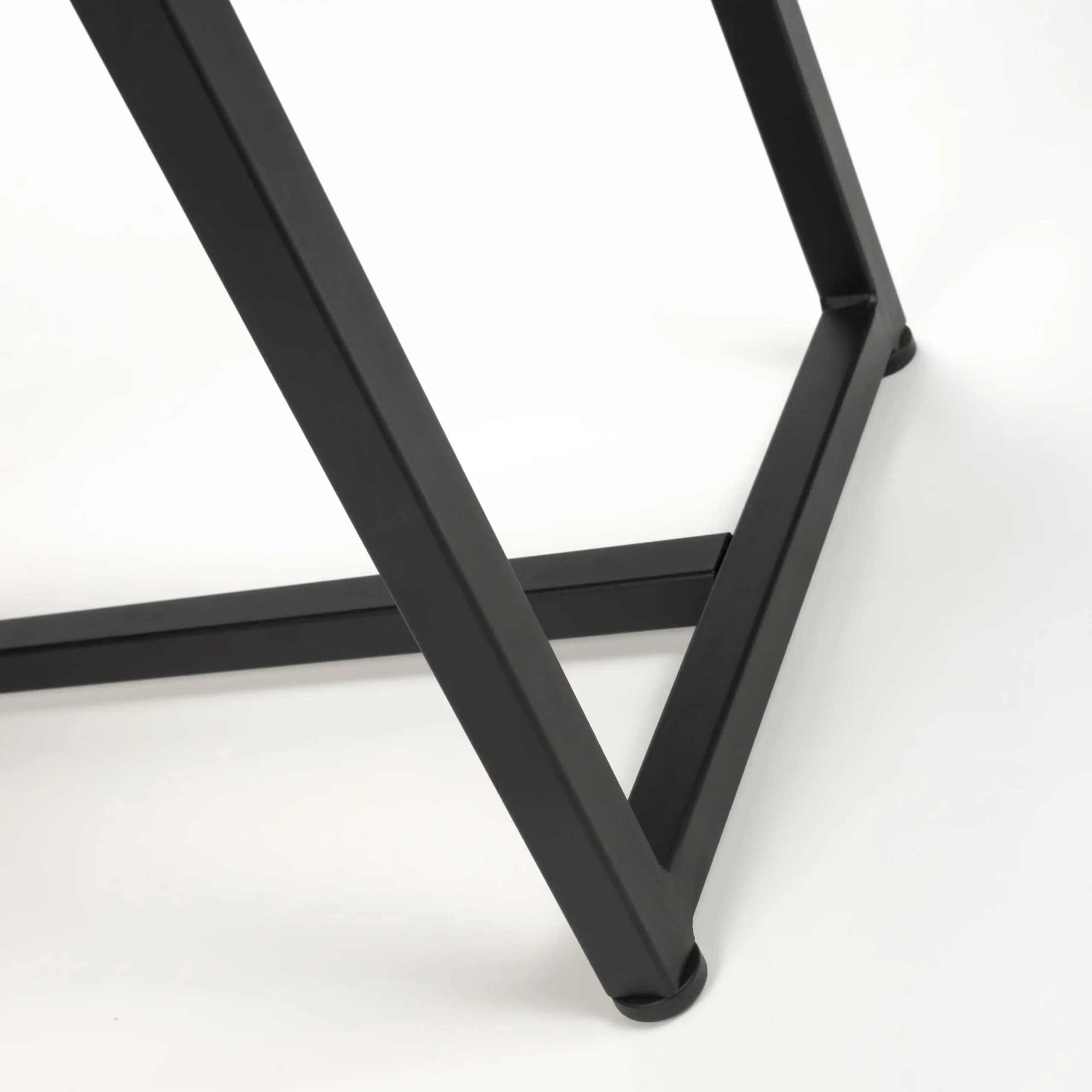 Archer Leather Effect Grey Bench - Image 5