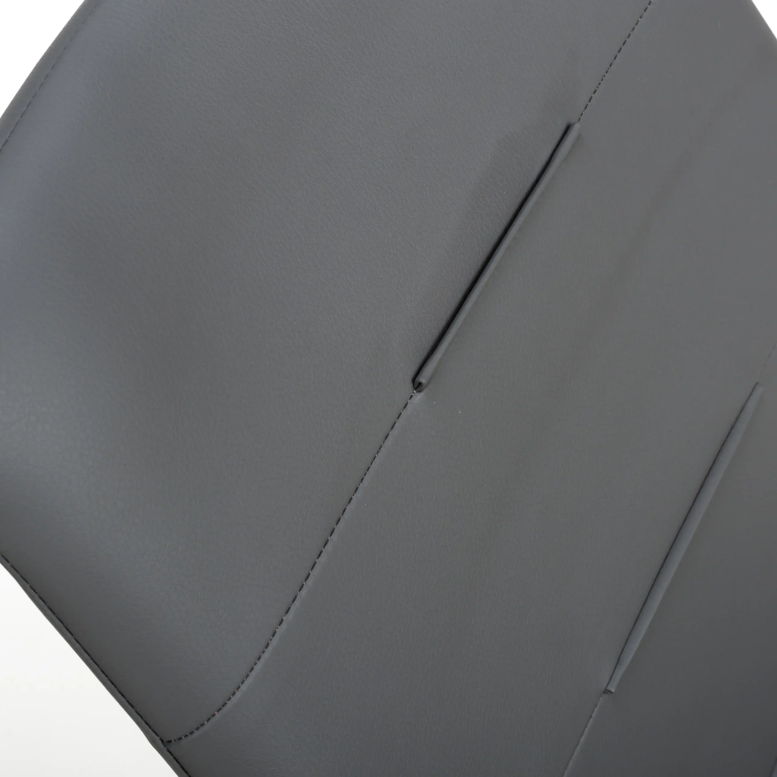 Cordoba Leather Effect Grey Dining Chair - Image 6