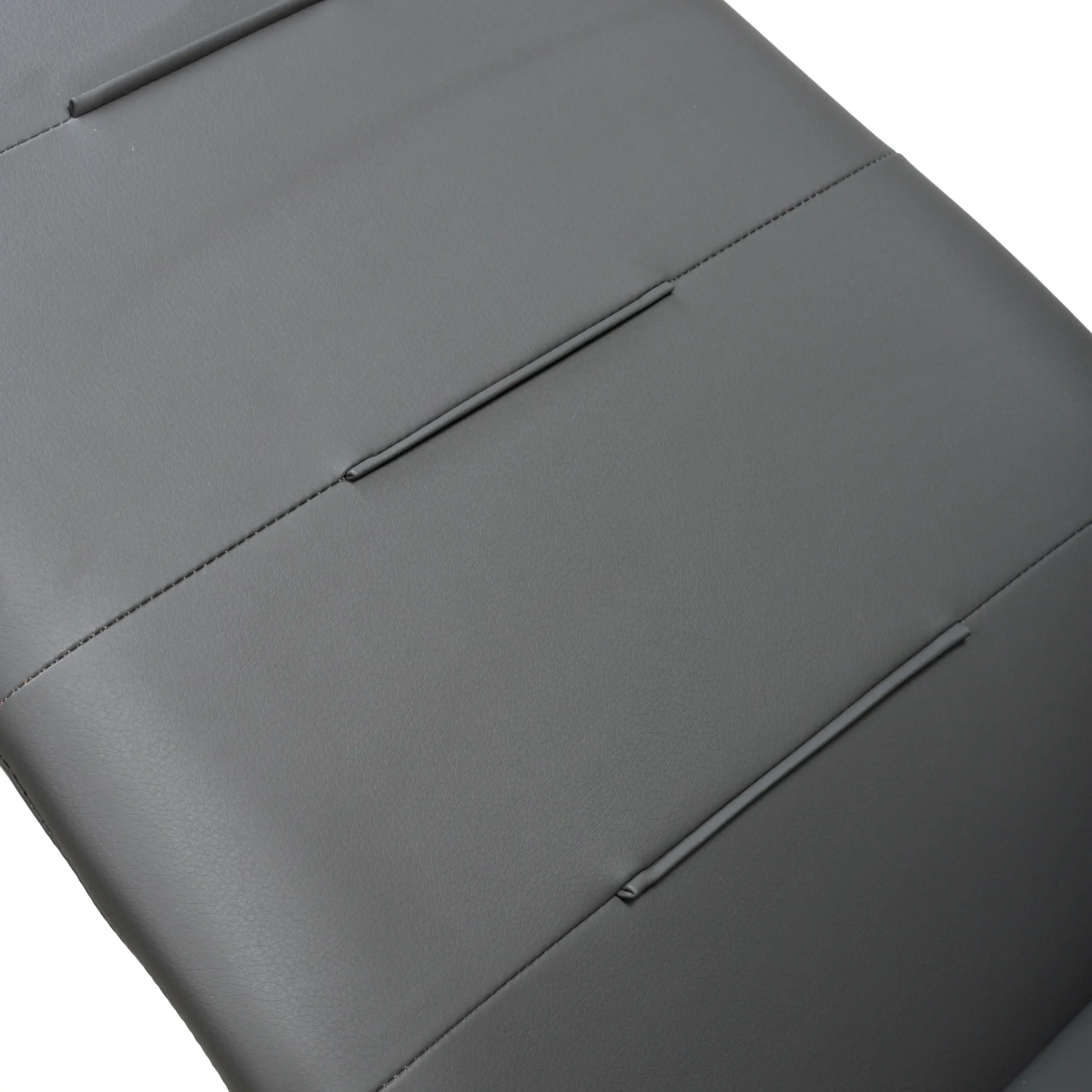 Cordoba Leather Effect Grey Dining Chair - Image 7