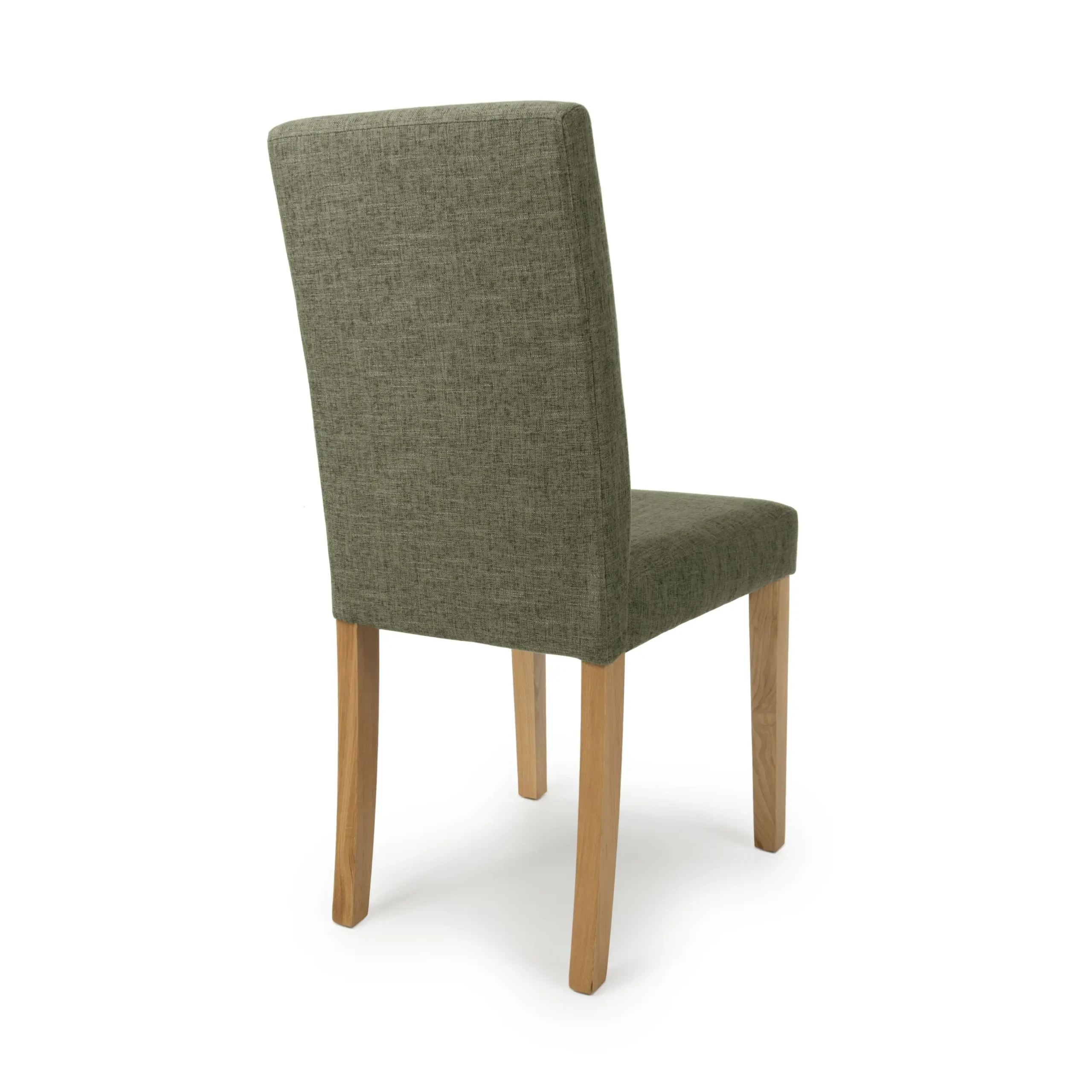 Finley Linen Effect Sage Green Dining Chair - Image 2