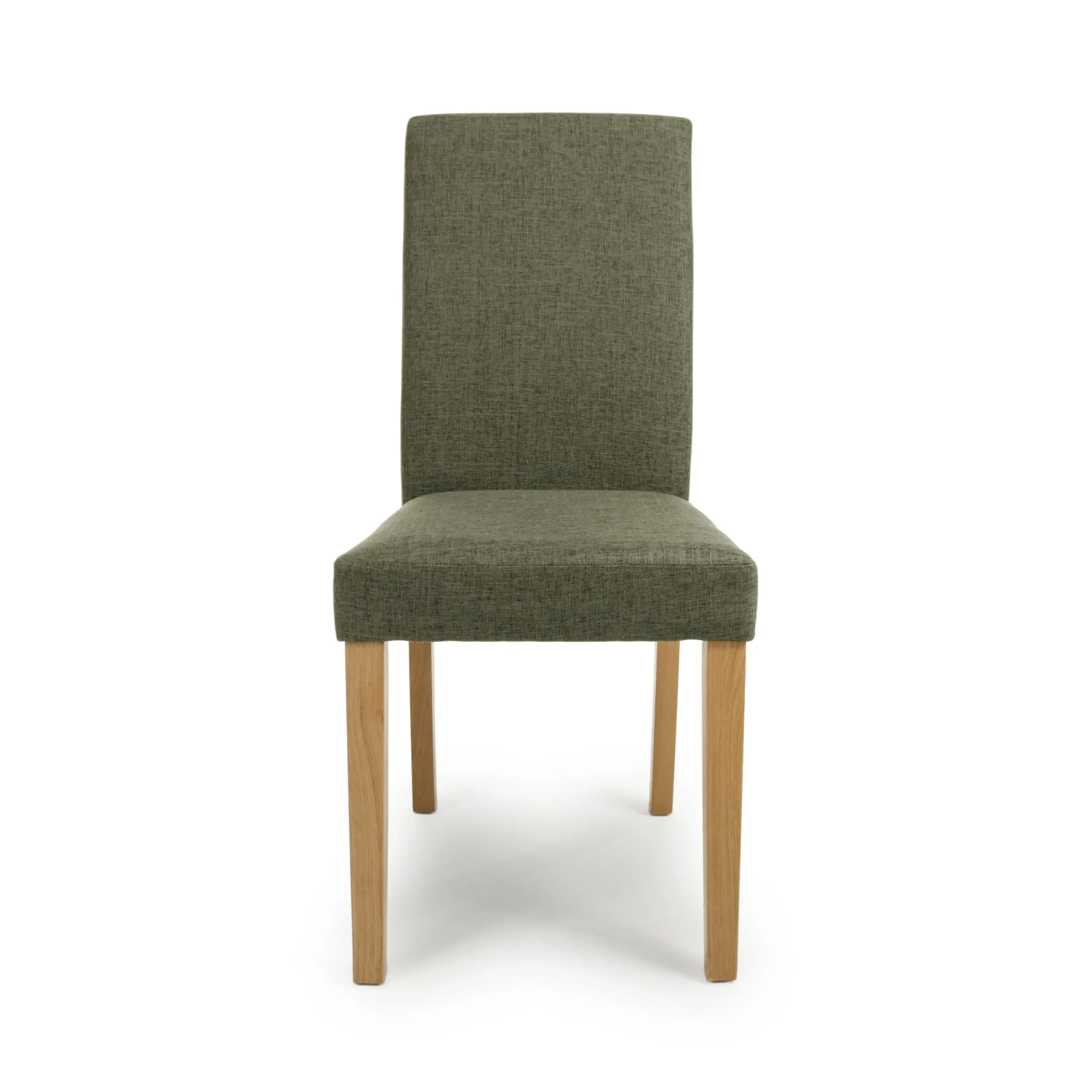 Finley Linen Effect Sage Green Dining Chair - Image 4