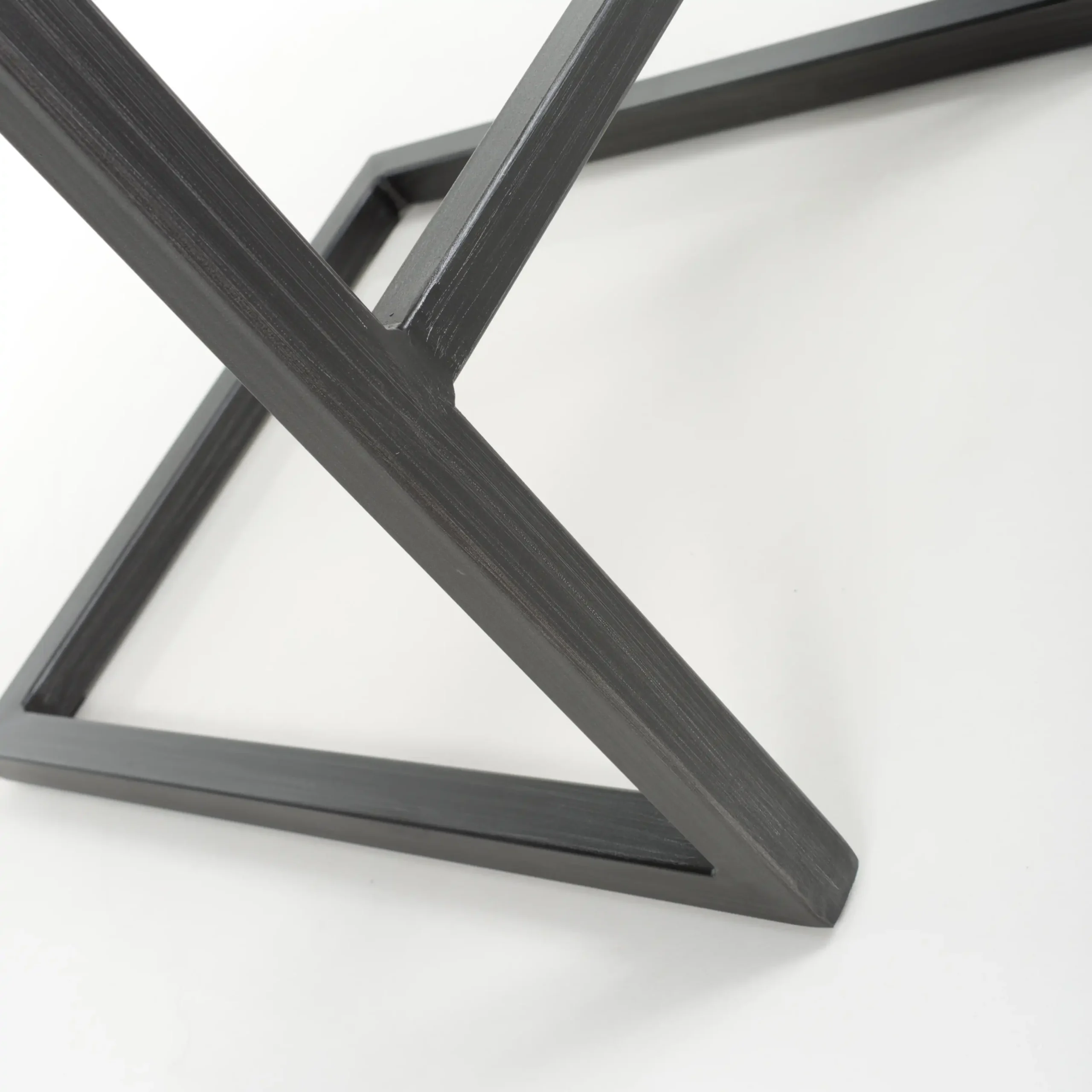 Archer Cantilever Leather Effect Grey Bar Chair - Image 6