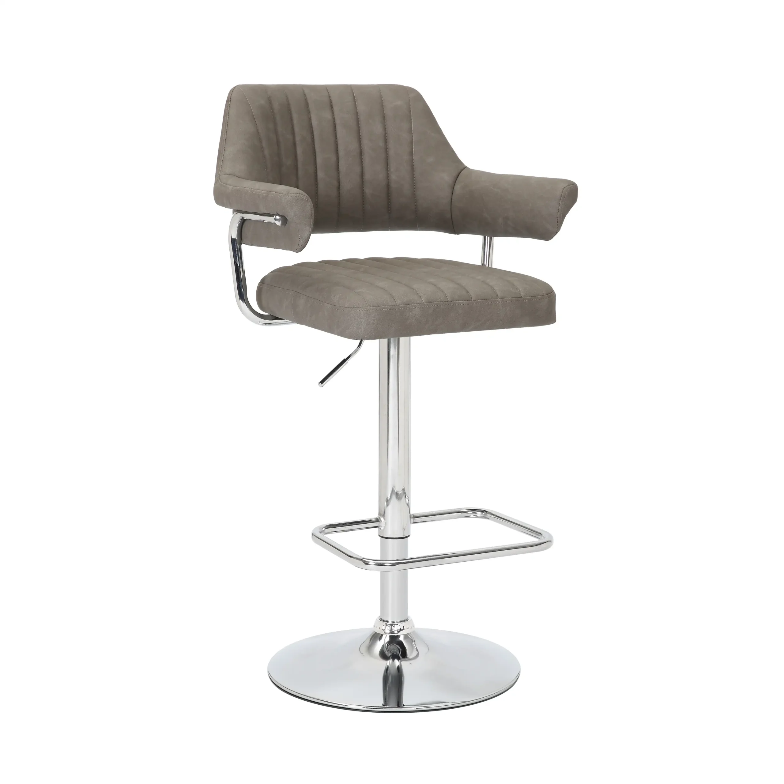 Cortez Leather Effect Bar Stool