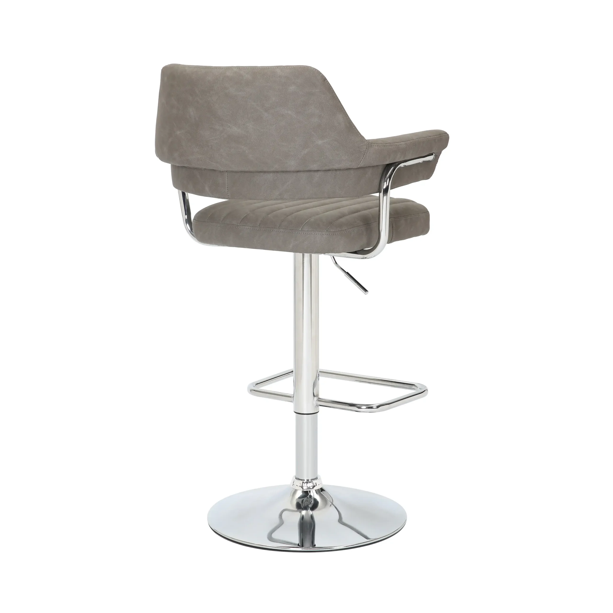 Cortez Leather Effect Bar Stool - Image 2