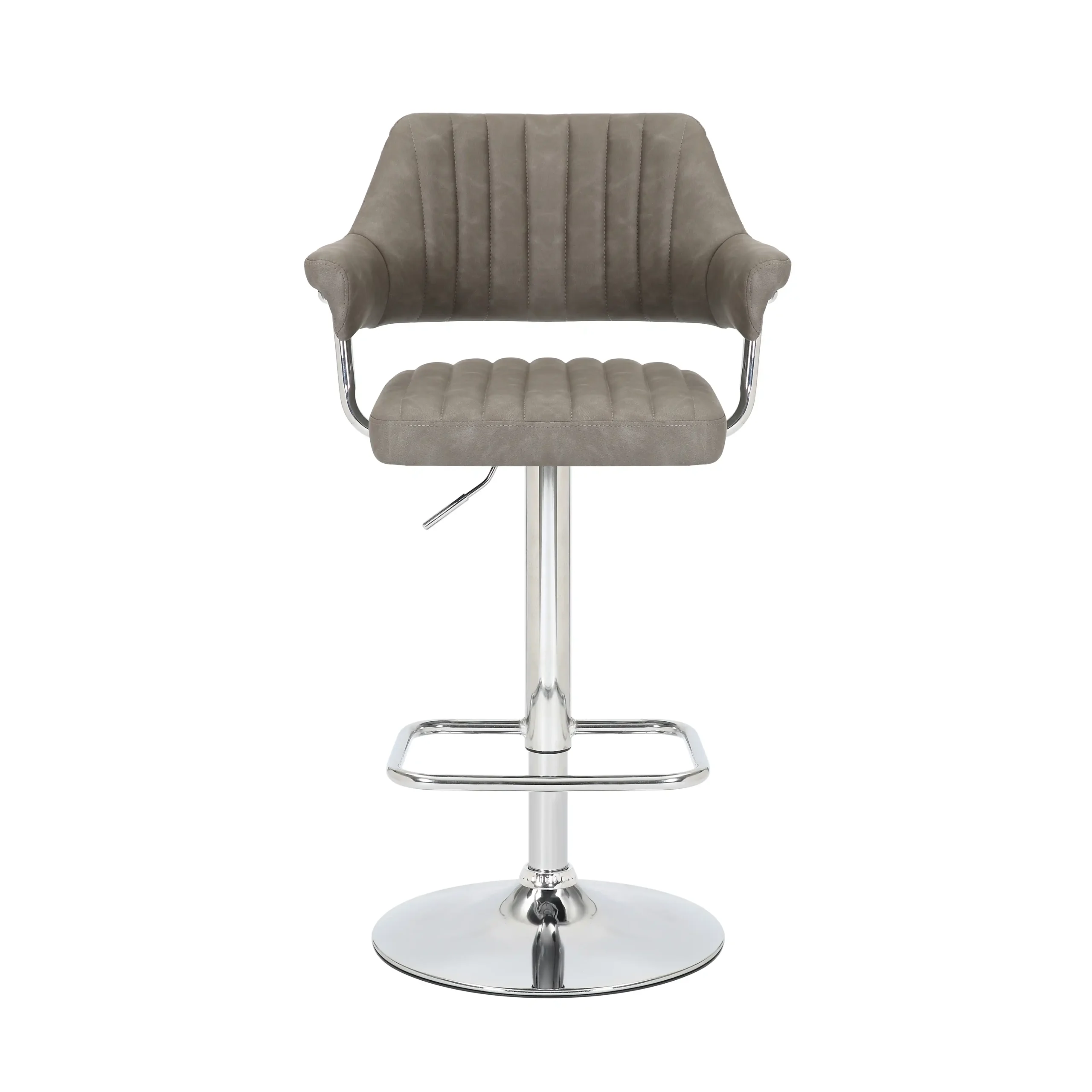 Cortez Leather Effect Bar Stool - Image 6