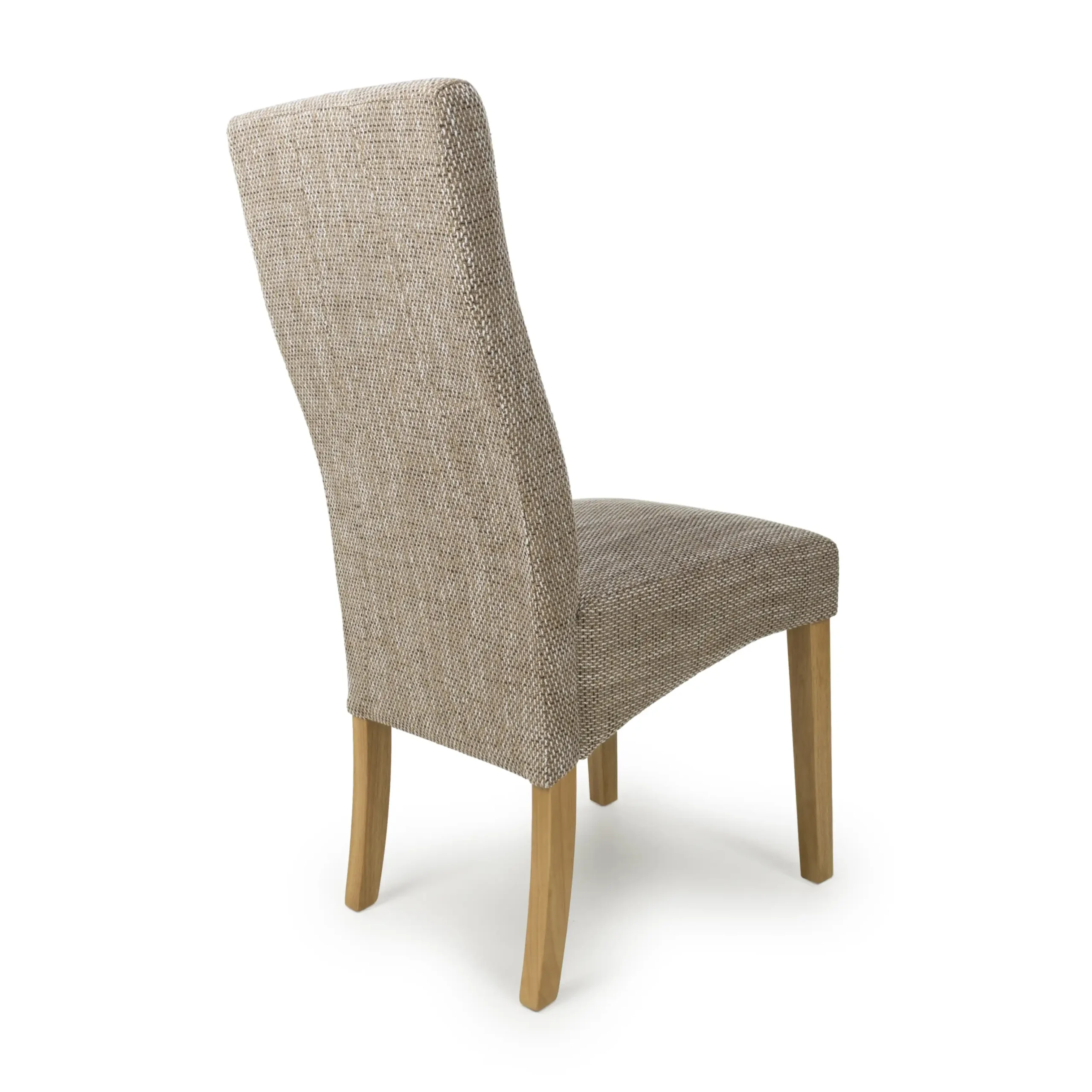Bailey Tweed Oatmeal Dining Chair - Image 2