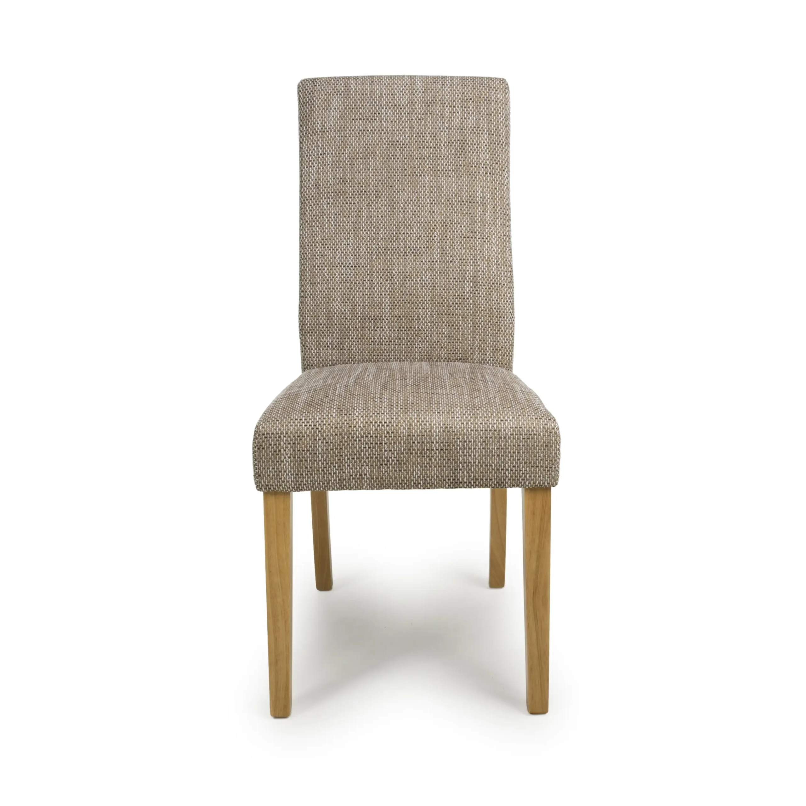Bailey Tweed Oatmeal Dining Chair - Image 4