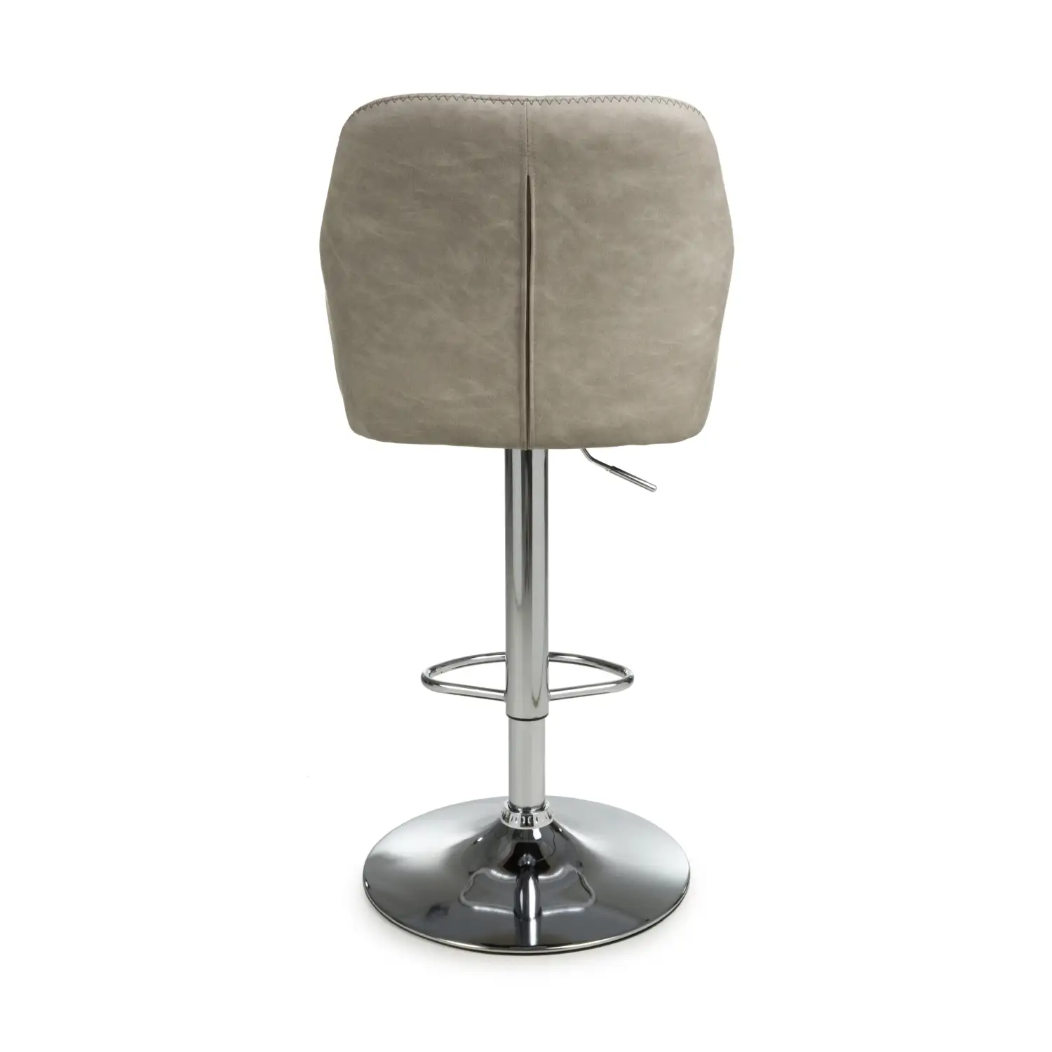 Serena Leather Effect Mink Bar Stool - Image 5