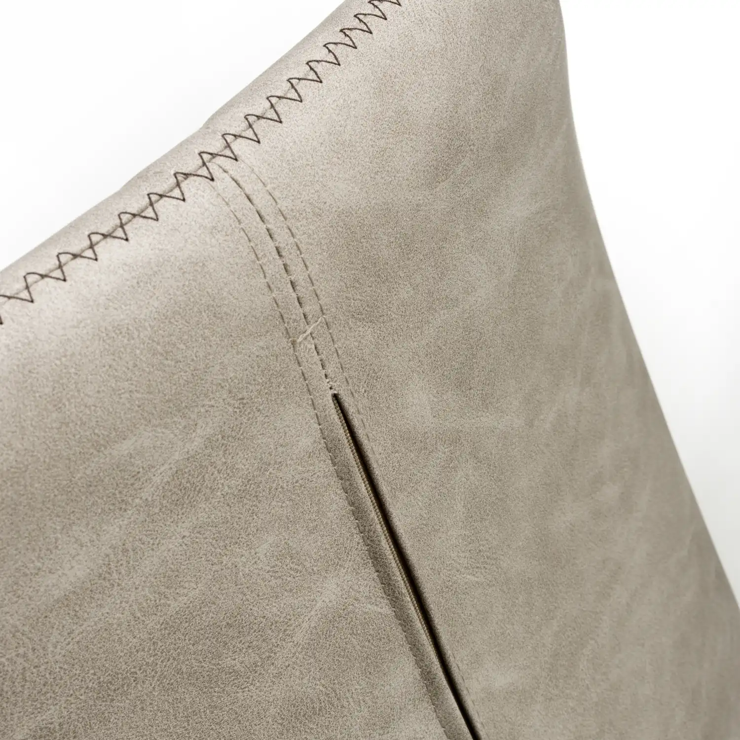 Serena Leather Effect Mink Bar Stool - Image 8