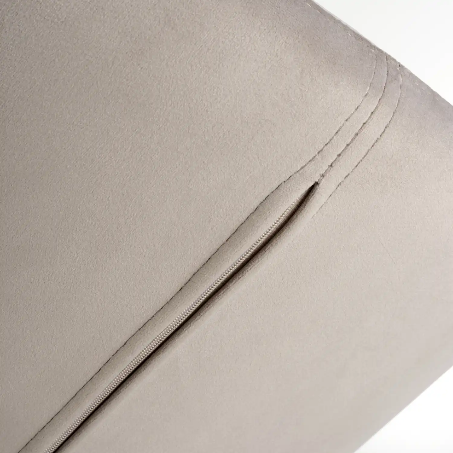 Sigma Brushed Velvet Mink Bar Stool - Image 8