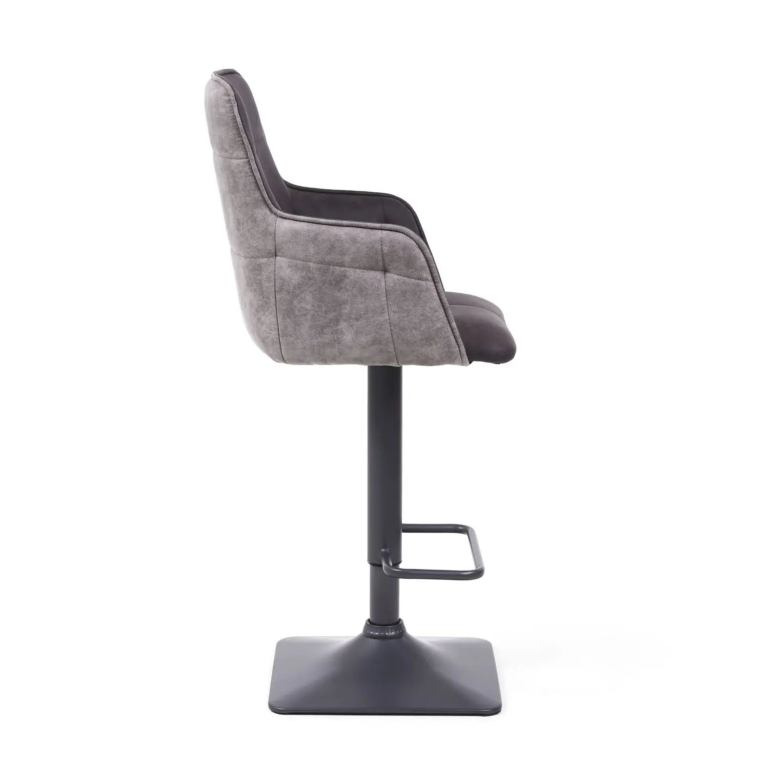 Orion Suede Effect Bar Stool - Image 3