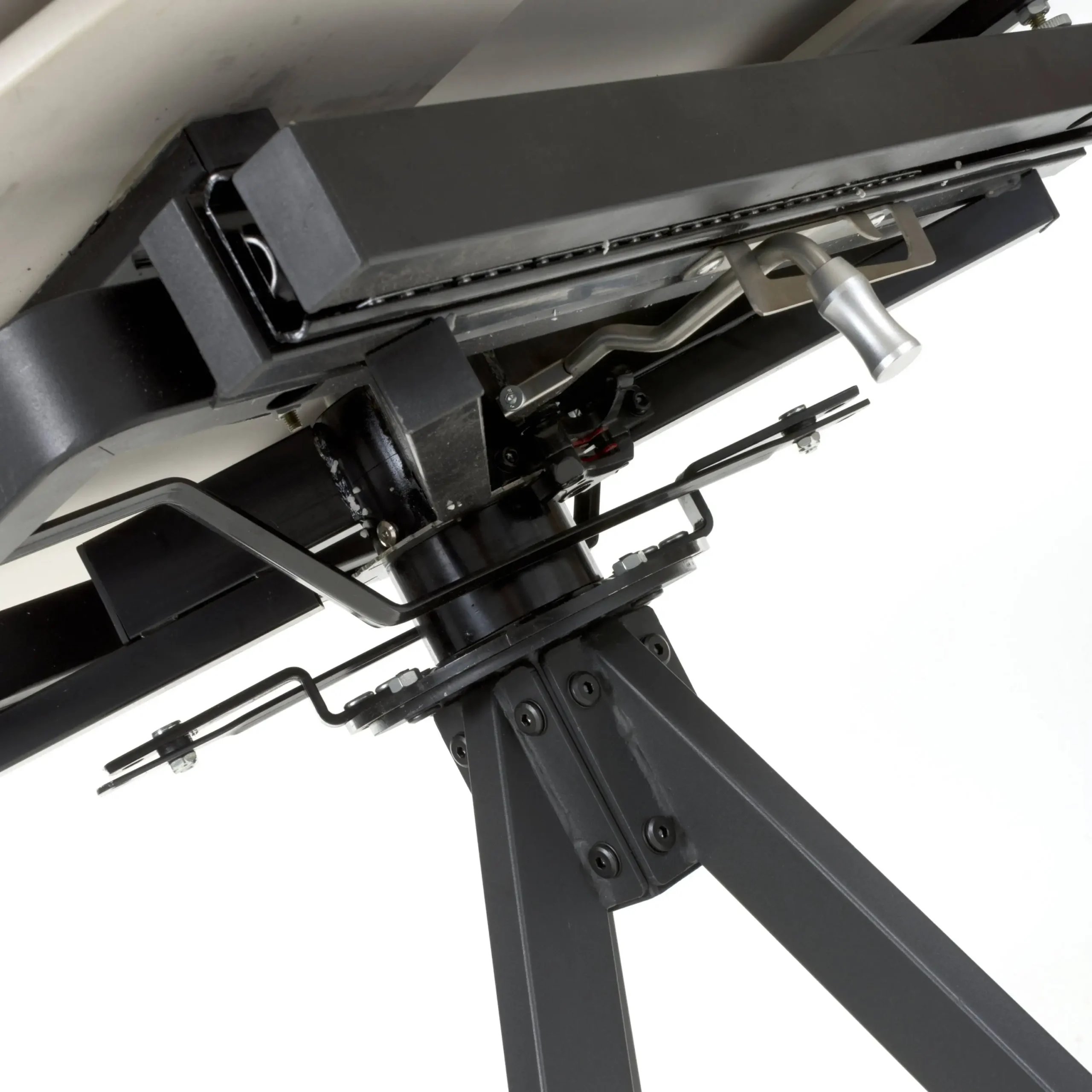 Rotana Rotating White 1.2m Dining Table - Image 9