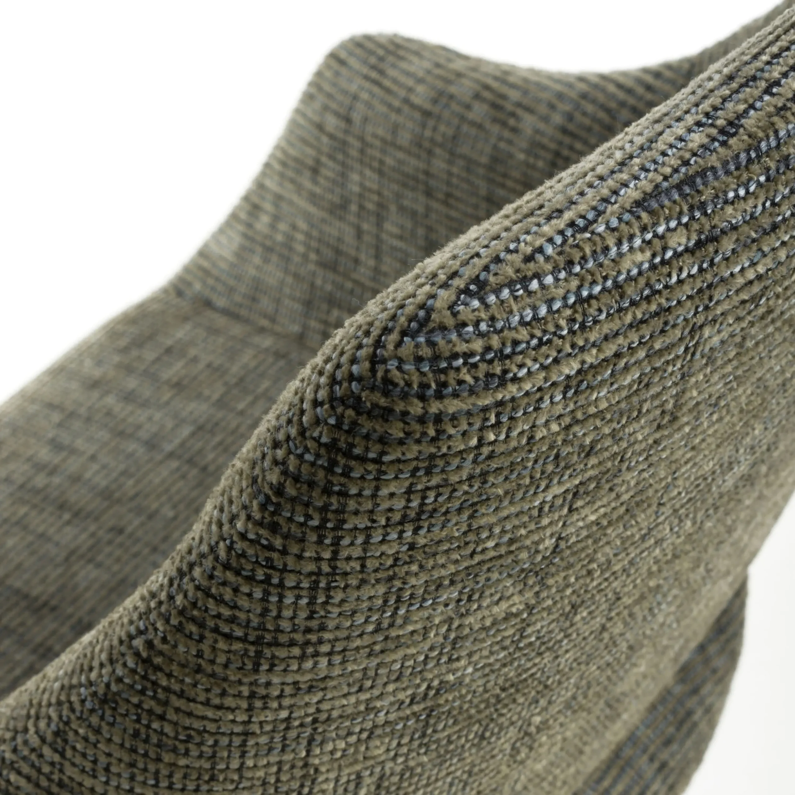 Aztec Tweed Green Swivel Dining Chair - Image 7