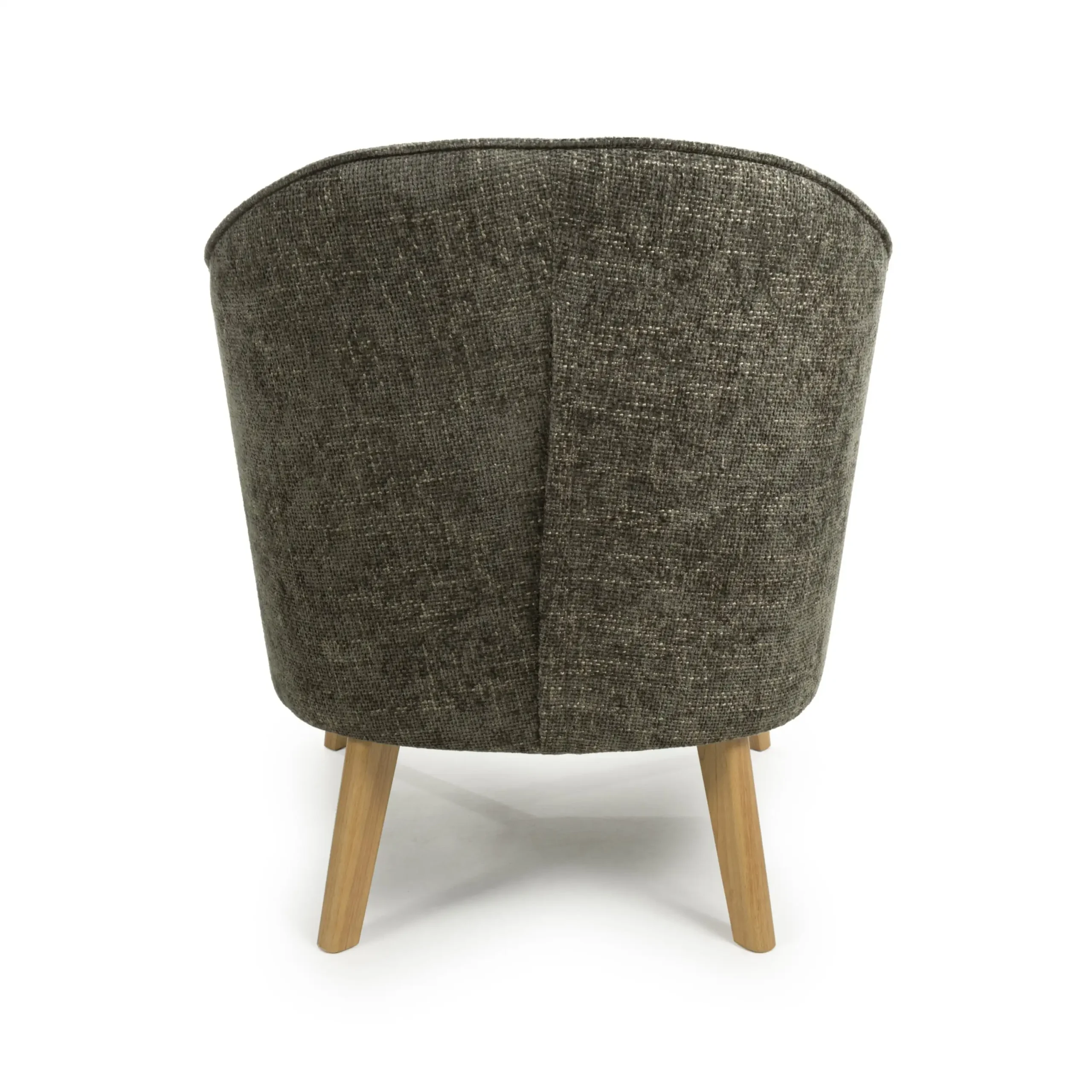 Mallory Flax Effect Green Armchair - Image 5