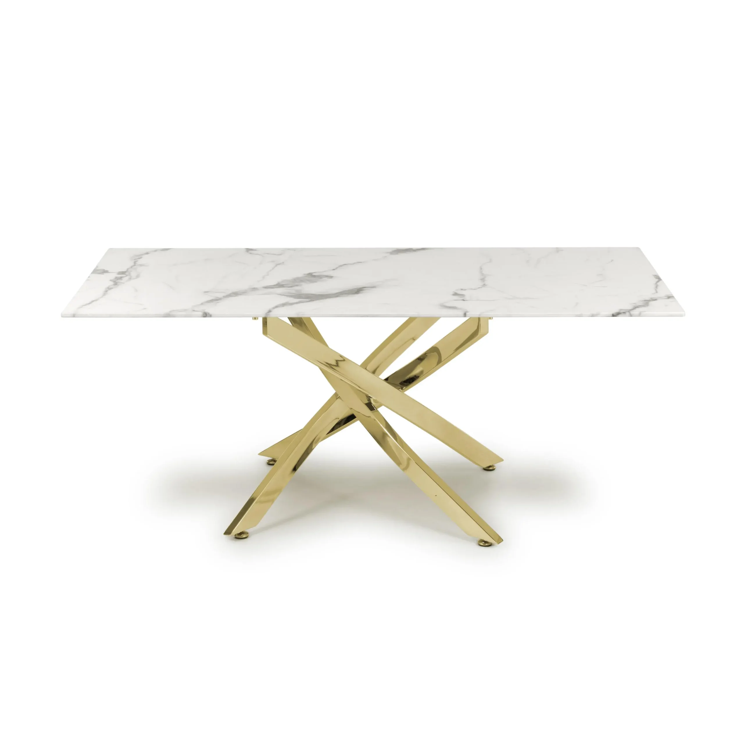 Astoria White/Gold Coffee Table - Image 2
