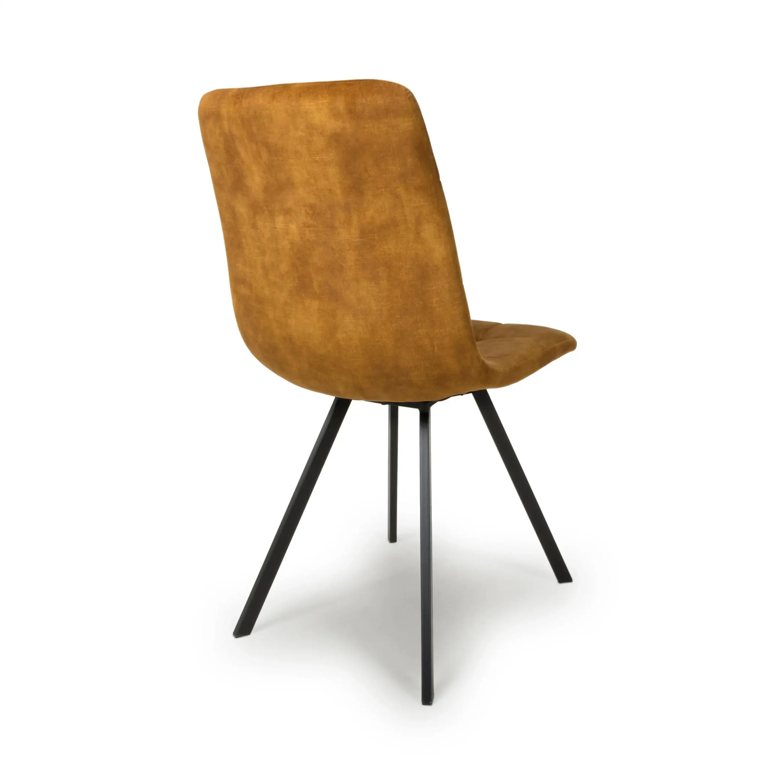 Cadiz Brushed Velvet Bronze Dining Chair - Image 2