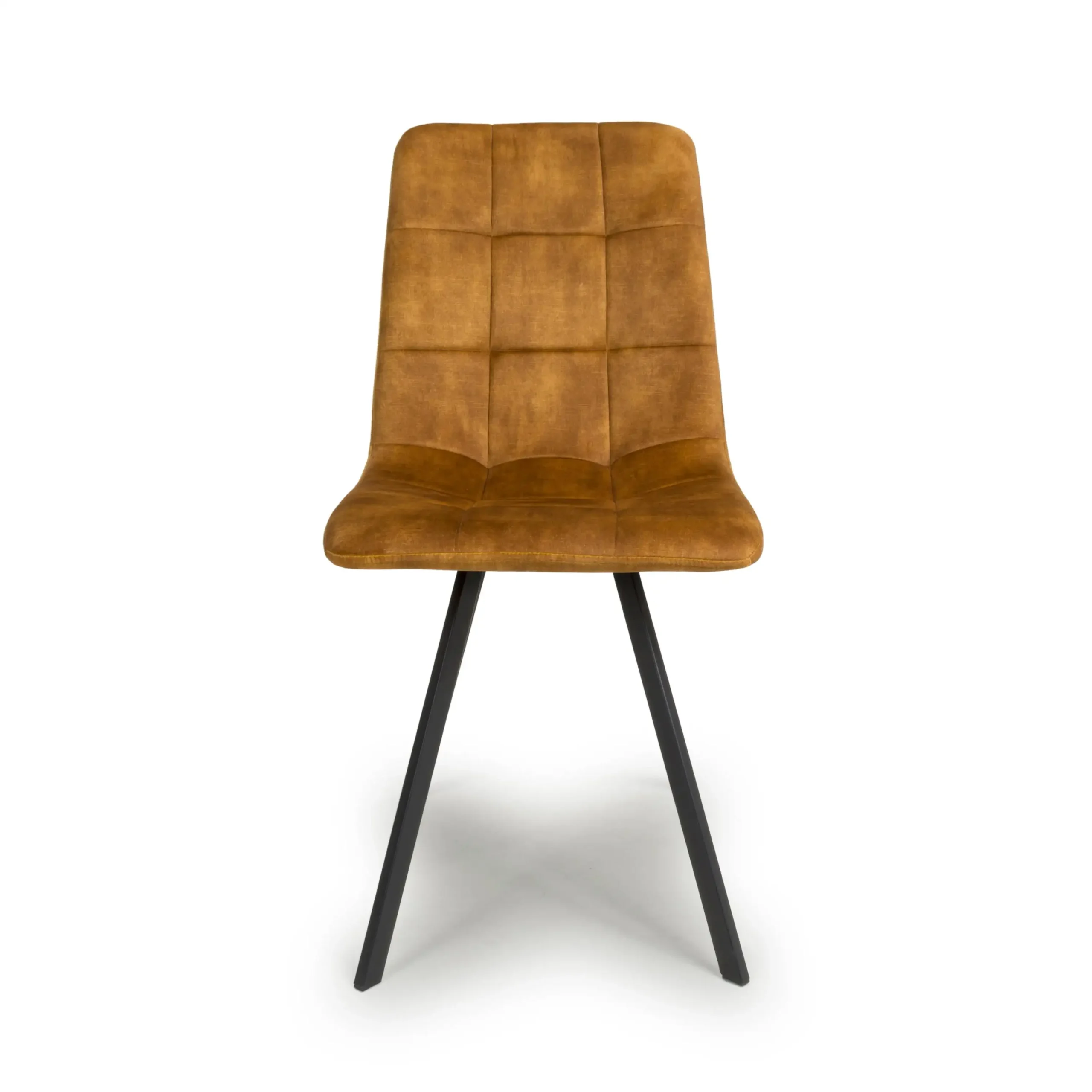 Cadiz Brushed Velvet Bronze Dining Chair - Image 4