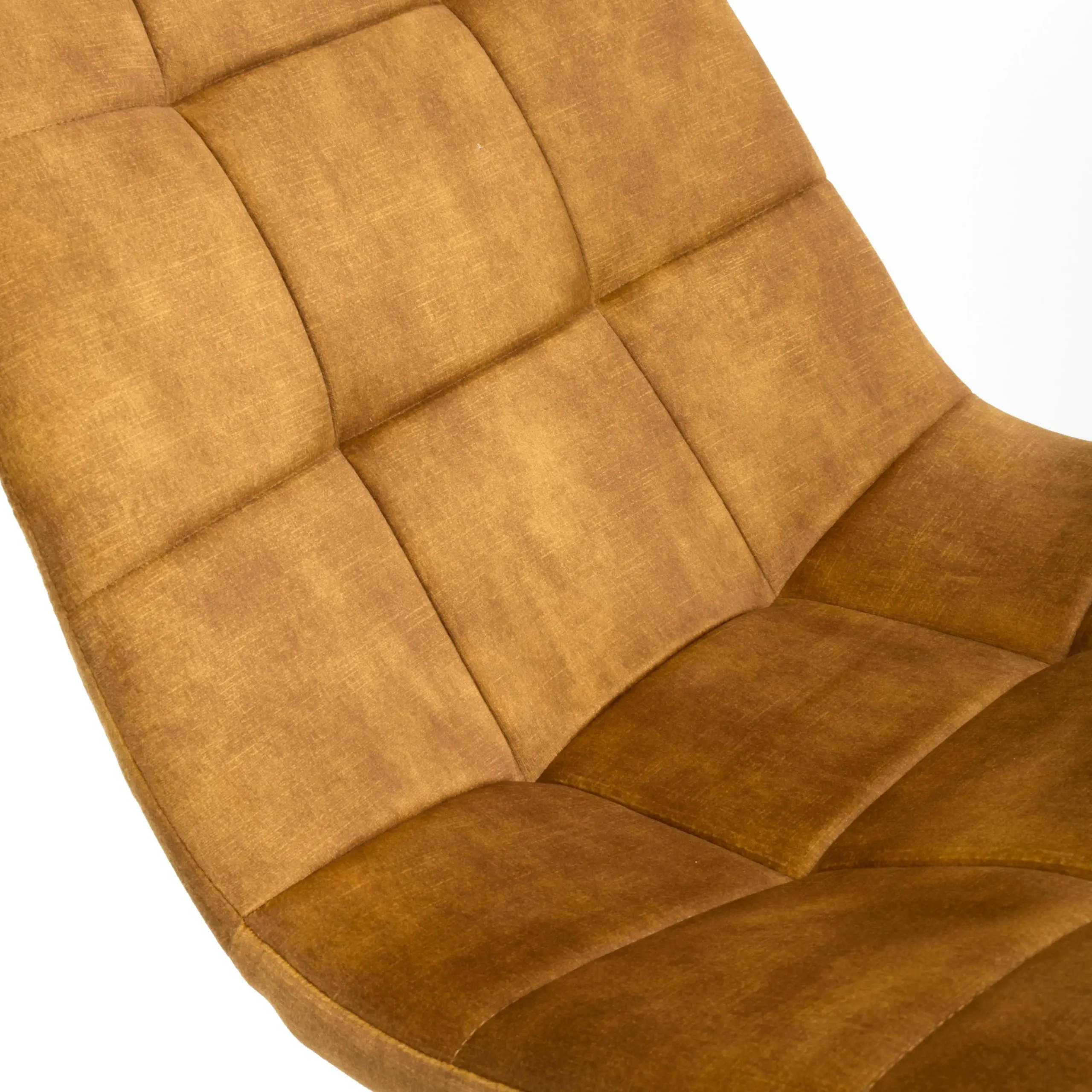 Cadiz Brushed Velvet Bronze Dining Chair - Image 6