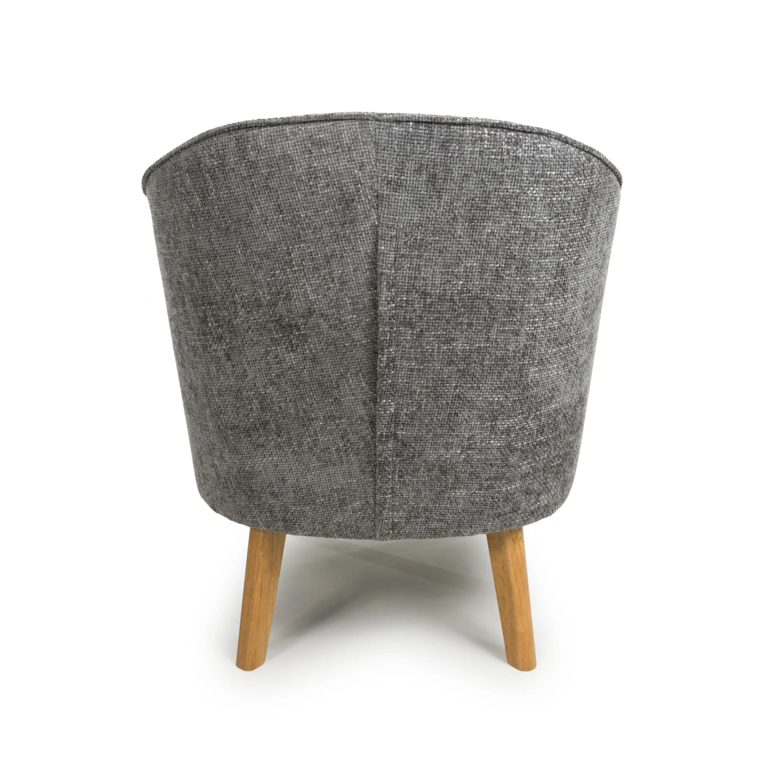 Mallory Flax Effect Grey Armchair - Image 5