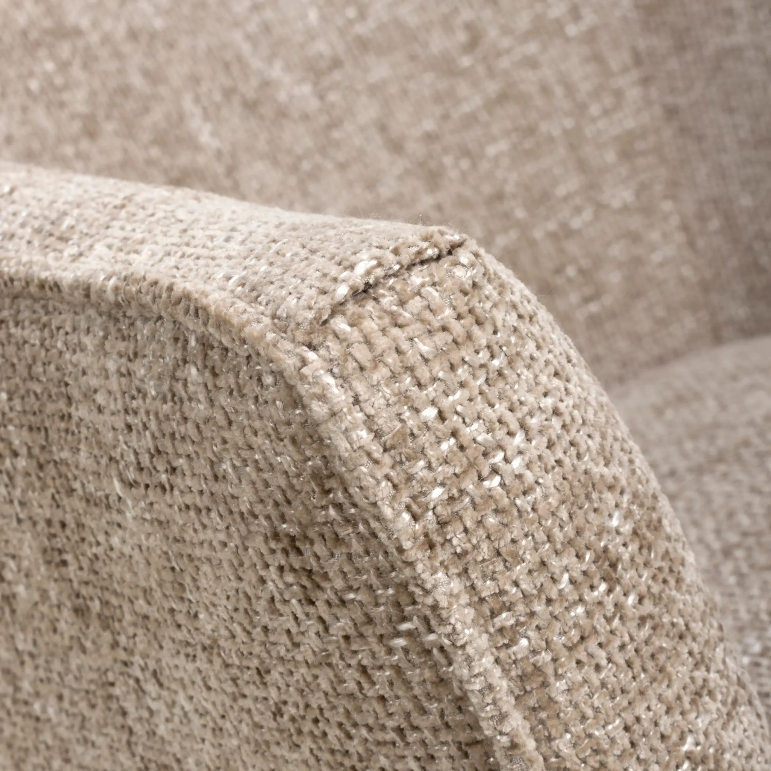 Mallory Flax Effect Natural Armchair - Image 6