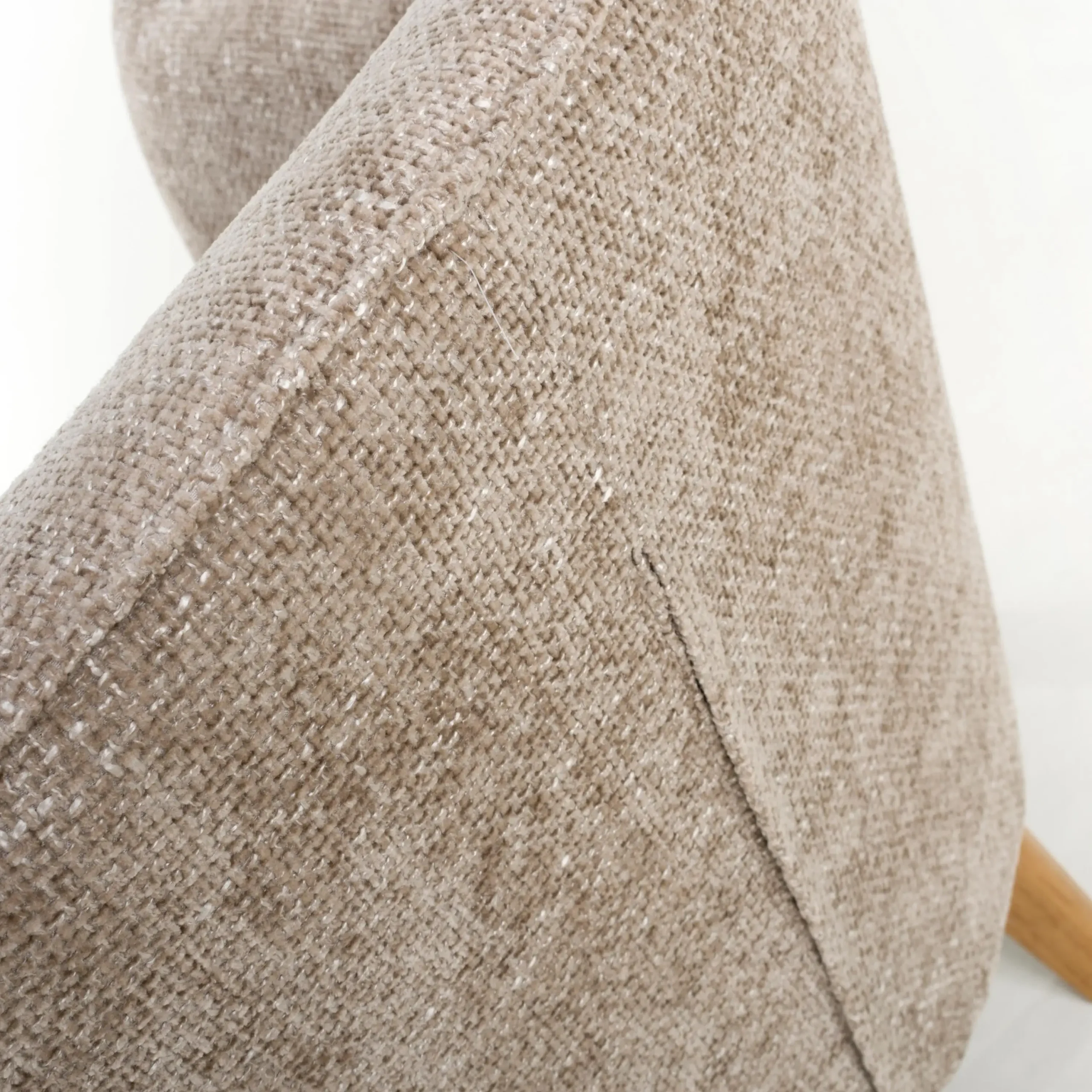 Mallory Flax Effect Natural Armchair - Image 8