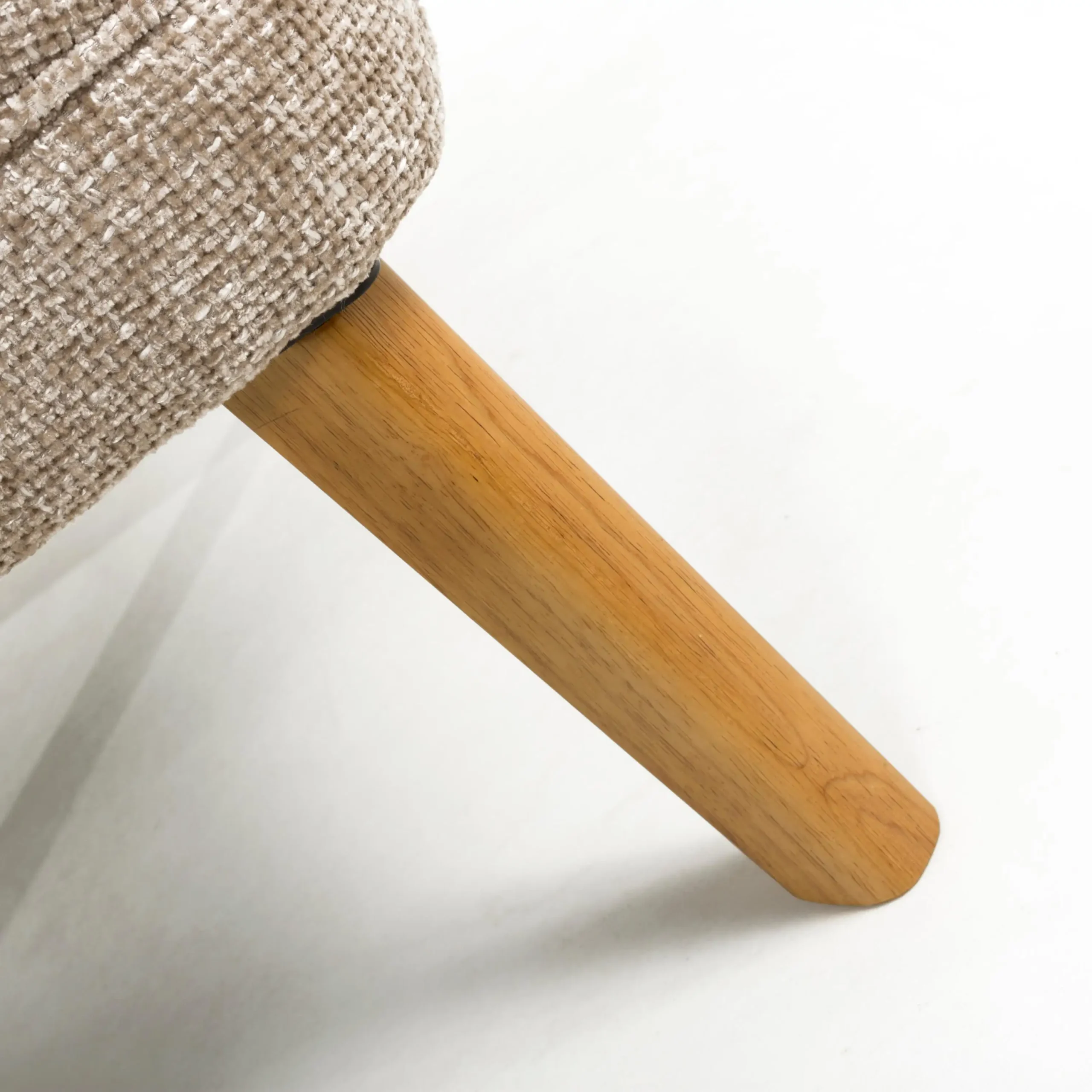 Mallory Flax Effect Natural Armchair - Image 9