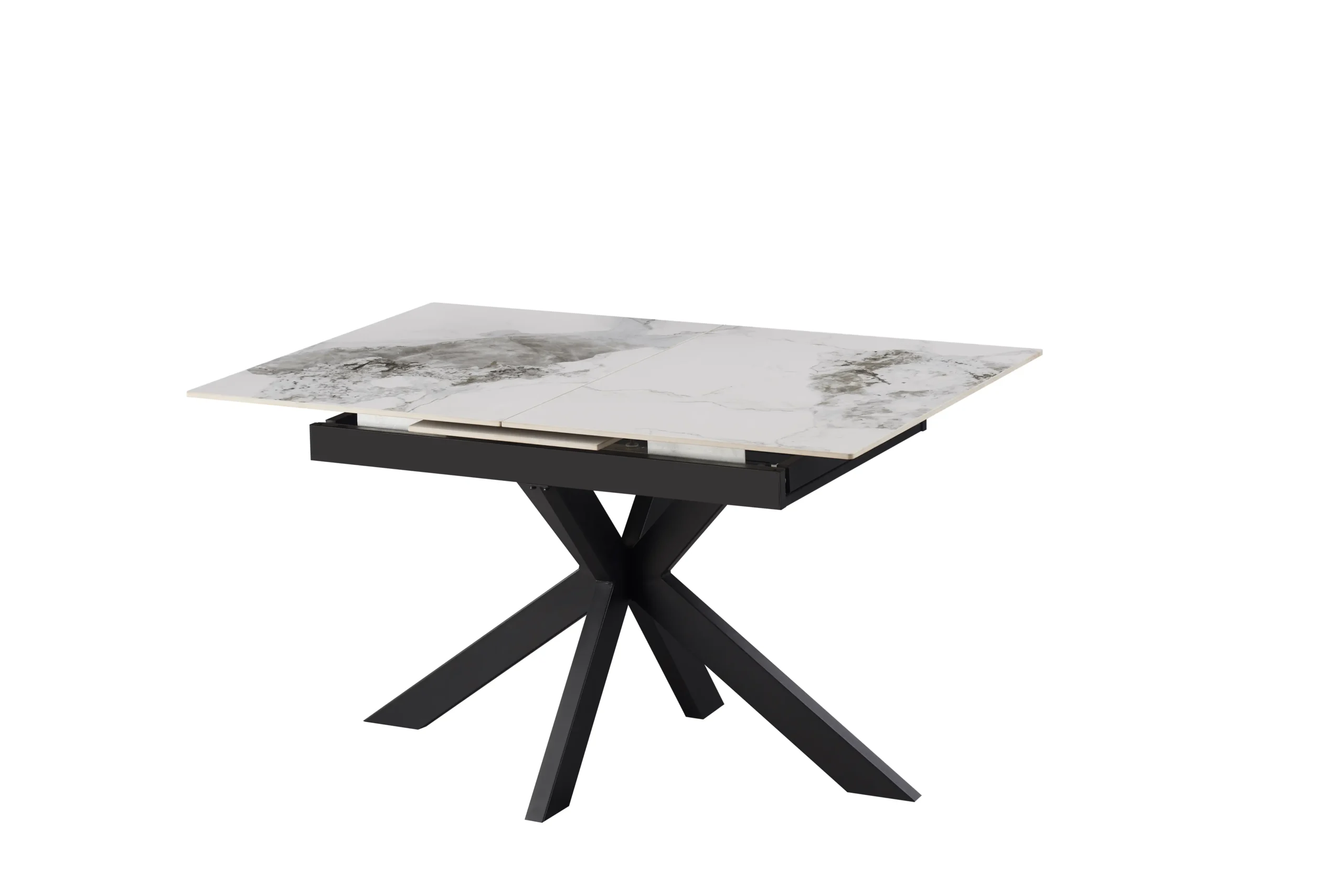 Tokyo 1.8m Extending White Dining Table - Image 2