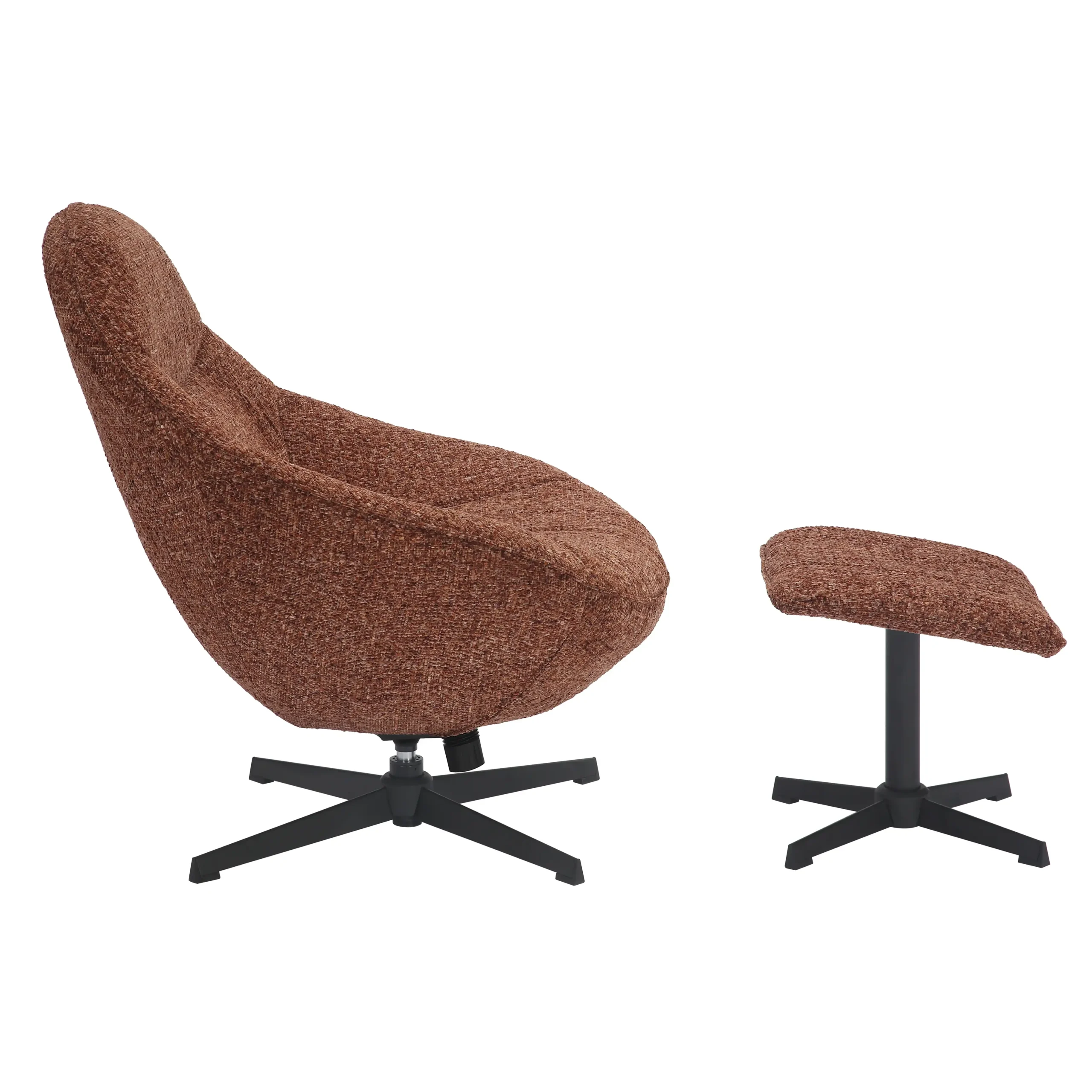 Serene Copper Blush Lounge Chair - Image 3