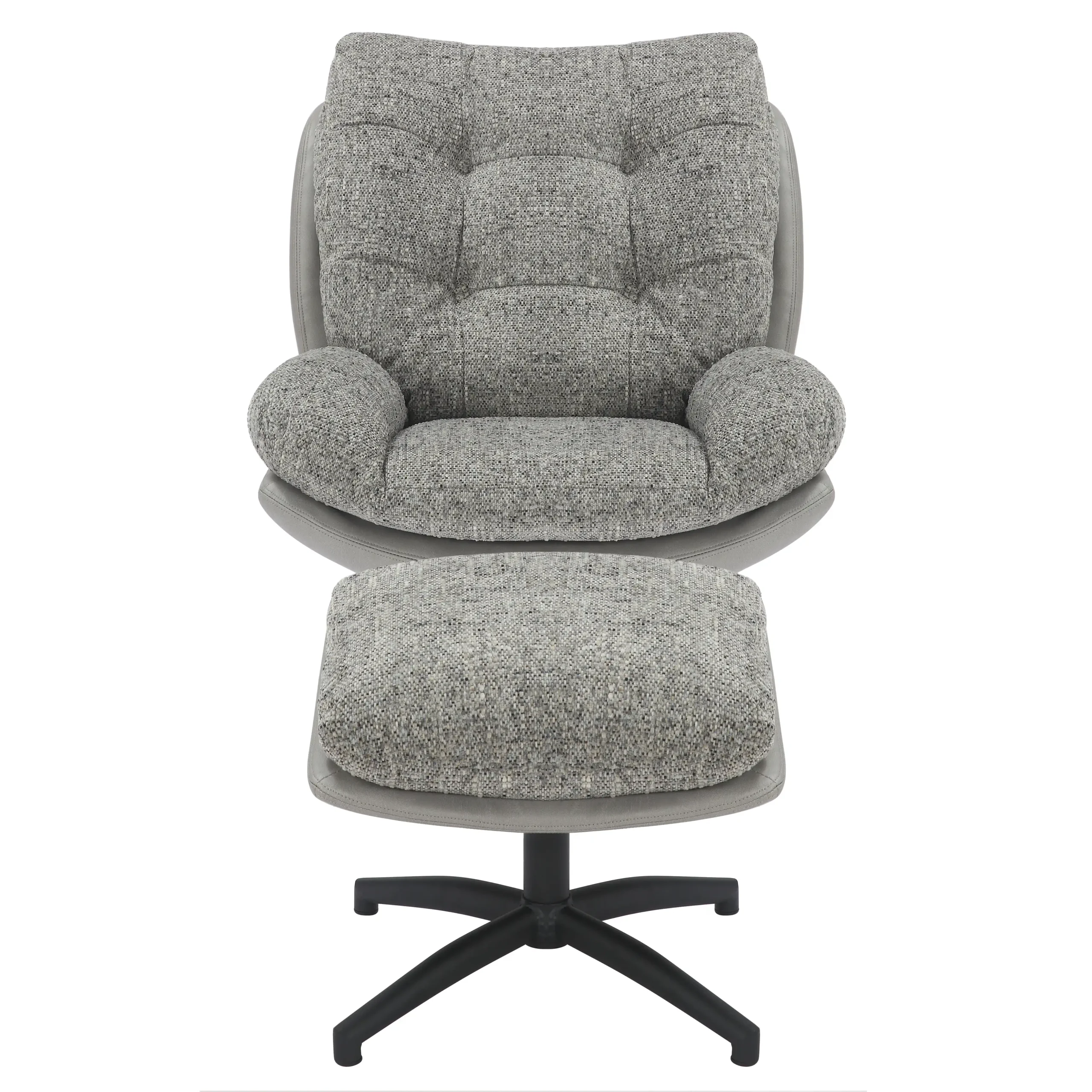 Calm Grey Lounge Chair - Image 2