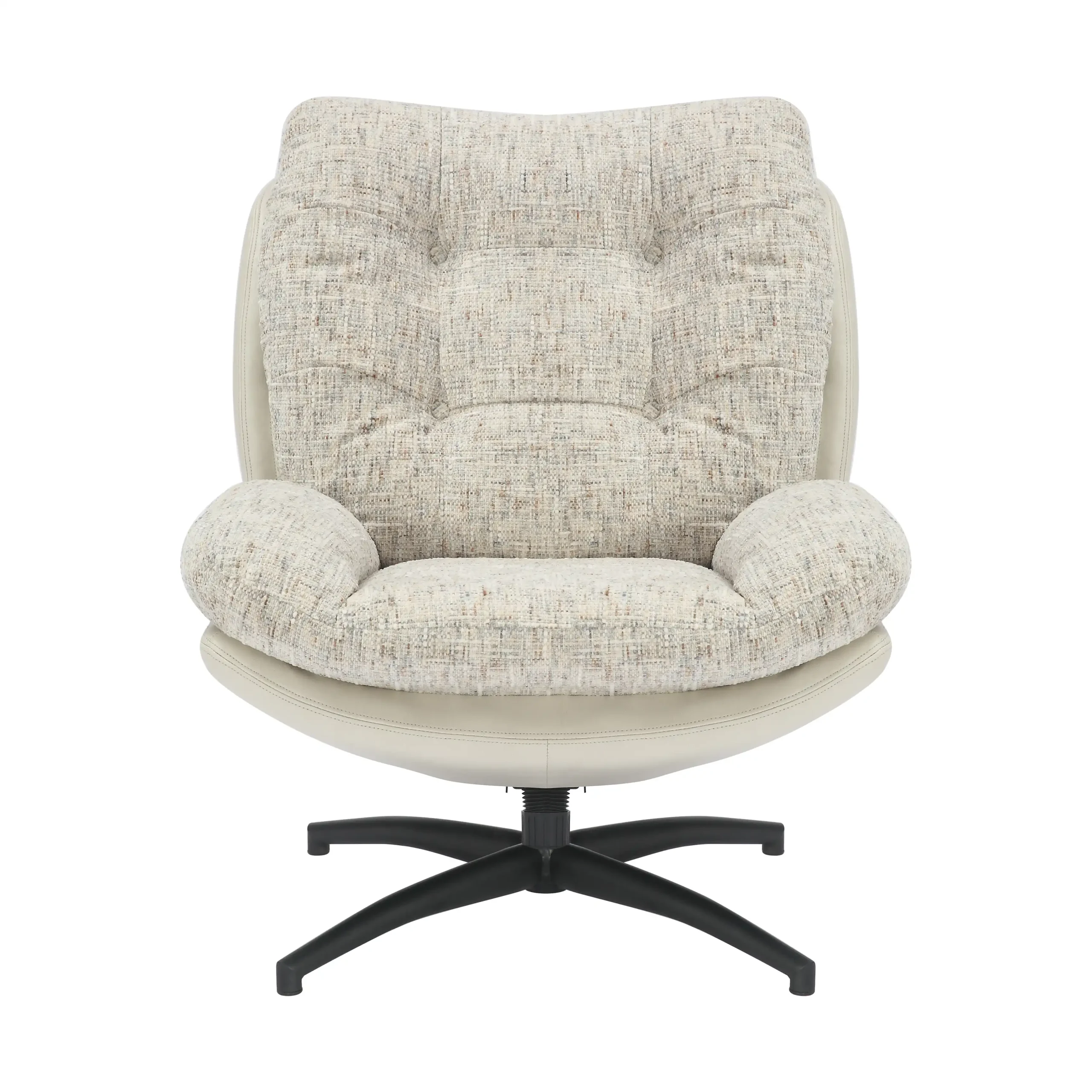 Calm Cream Lounge Chair - Image 8
