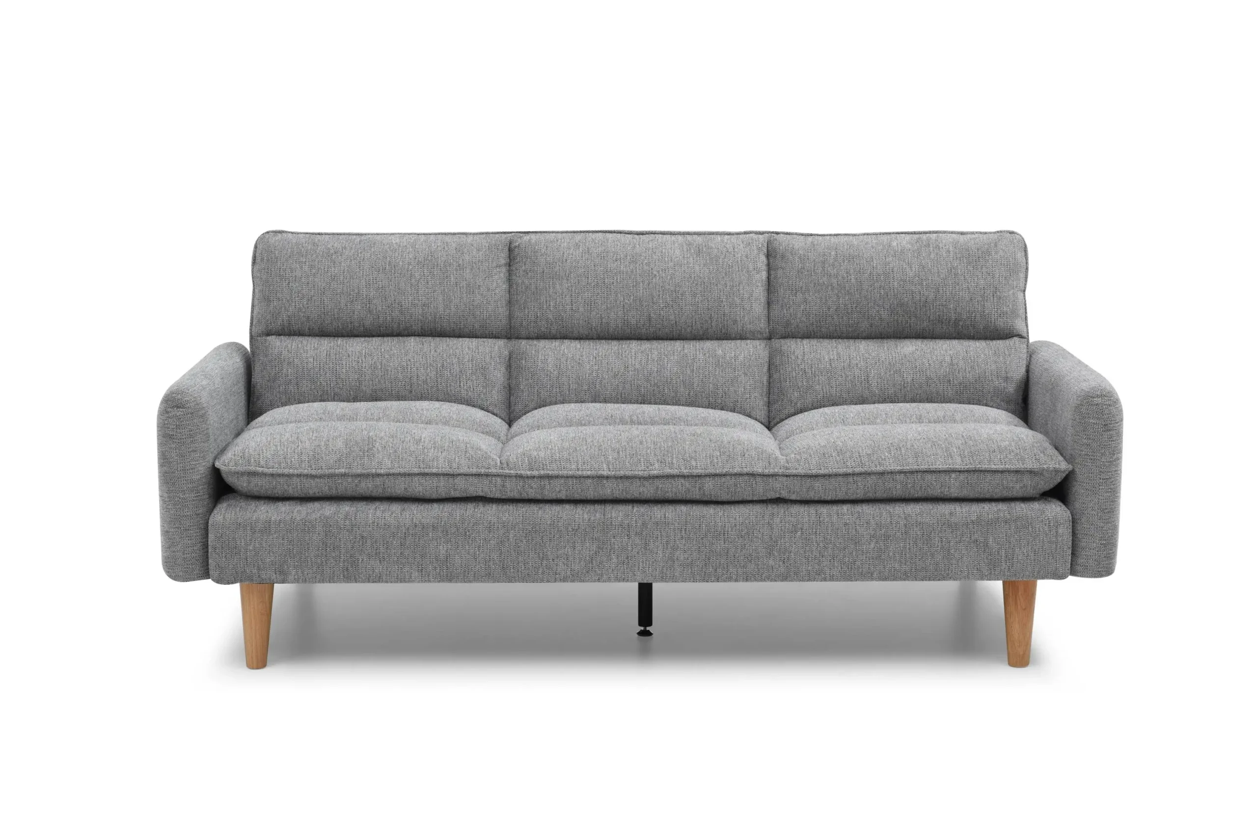 Cosy Rest Chenille Effect Light Grey Sofa Bed - Image 4