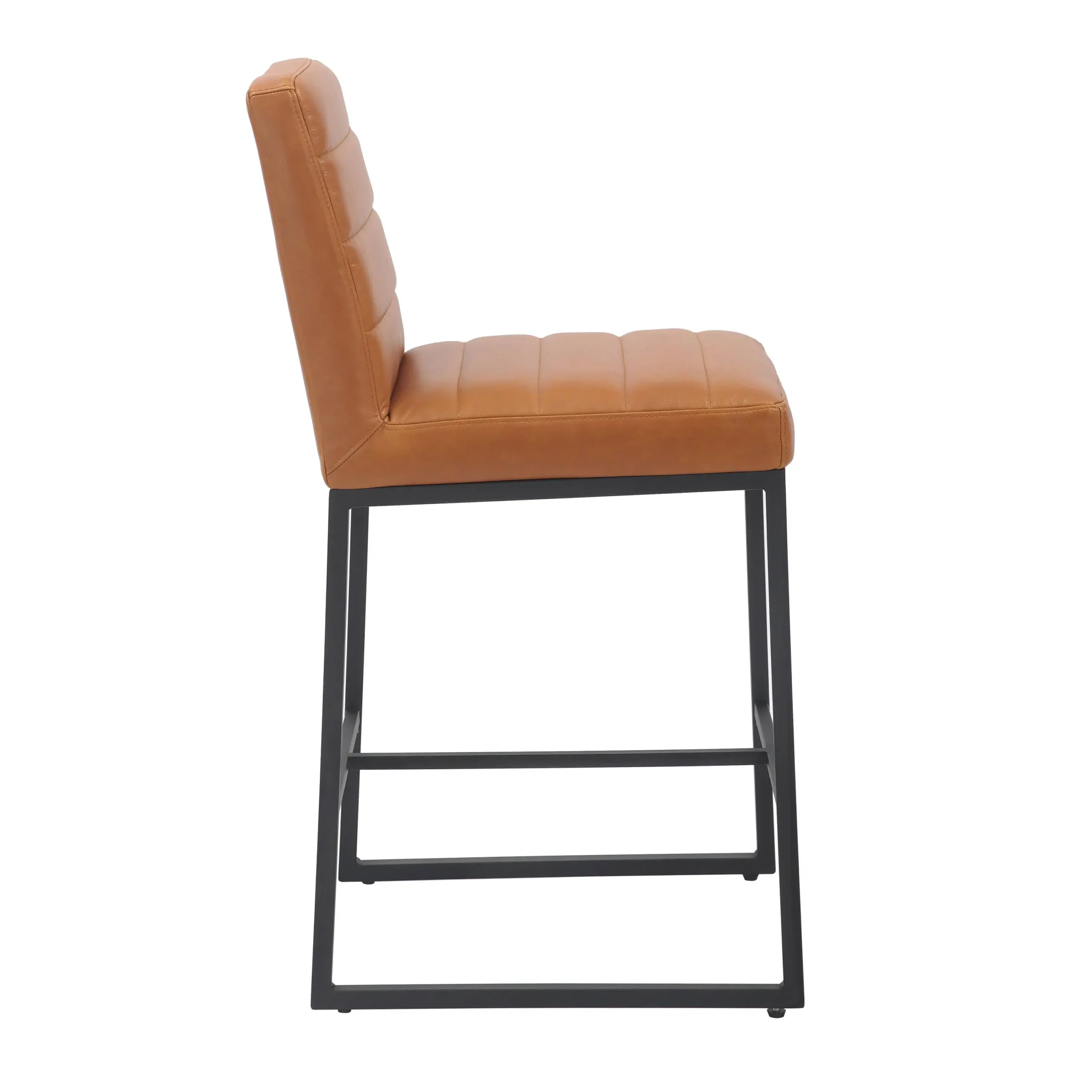 Carlton Real Leather Light Brown Bar Stool - Image 3