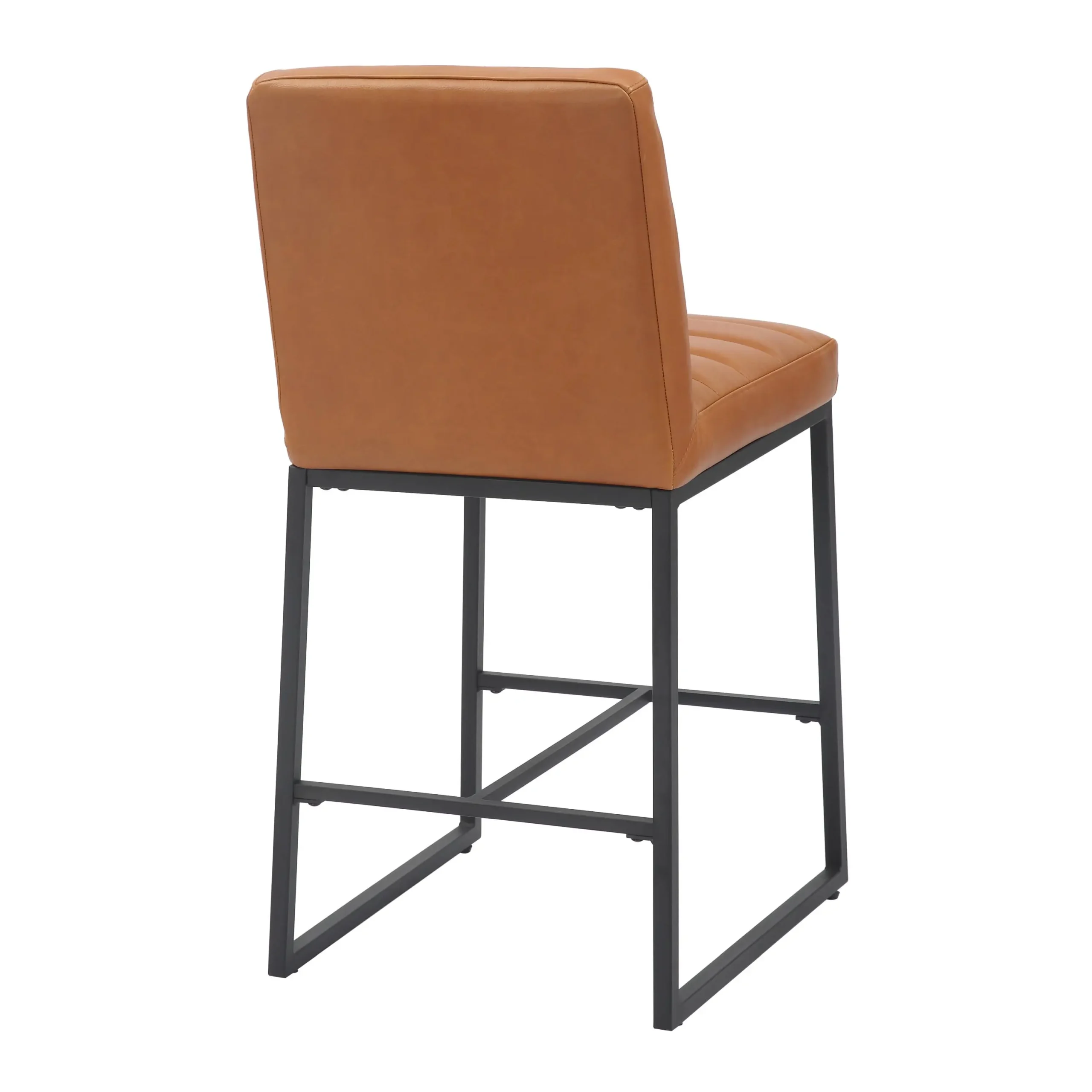 Carlton Real Leather Light Brown Bar Stool - Image 4