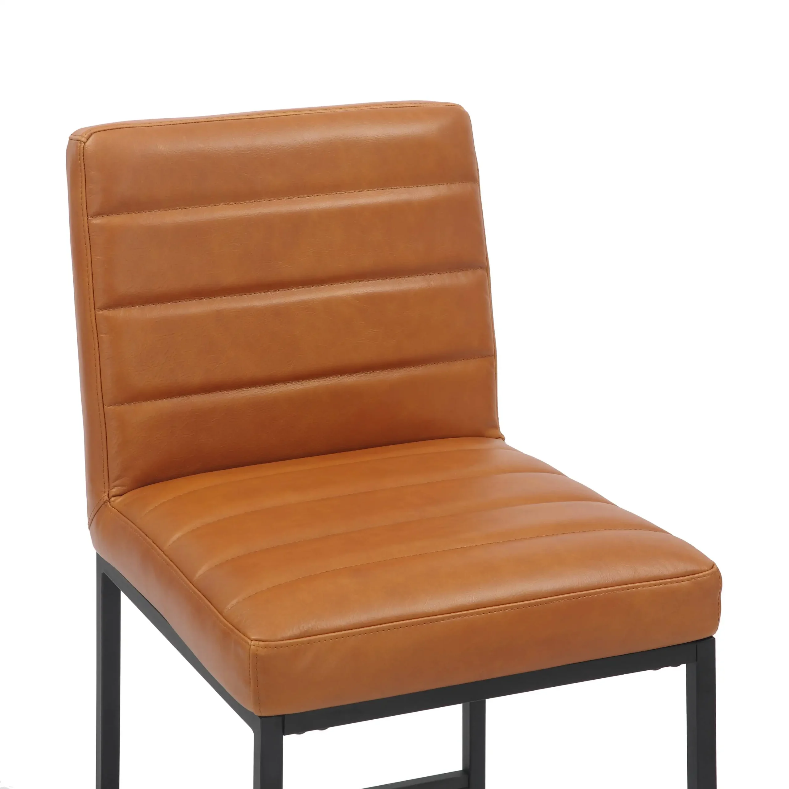 Carlton Real Leather Light Brown Bar Stool - Image 6