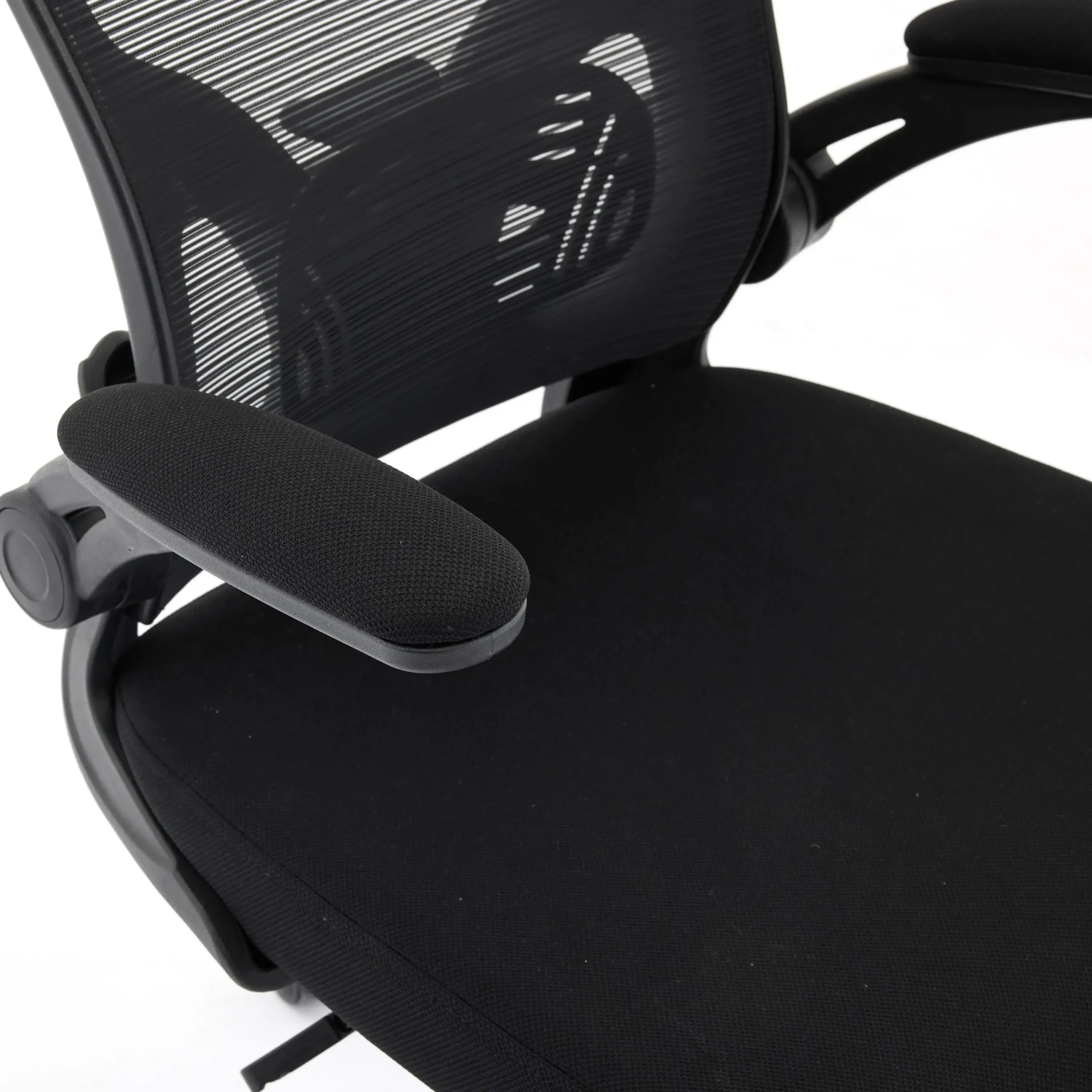 Prime Mesh Black Office Chair - Image 12