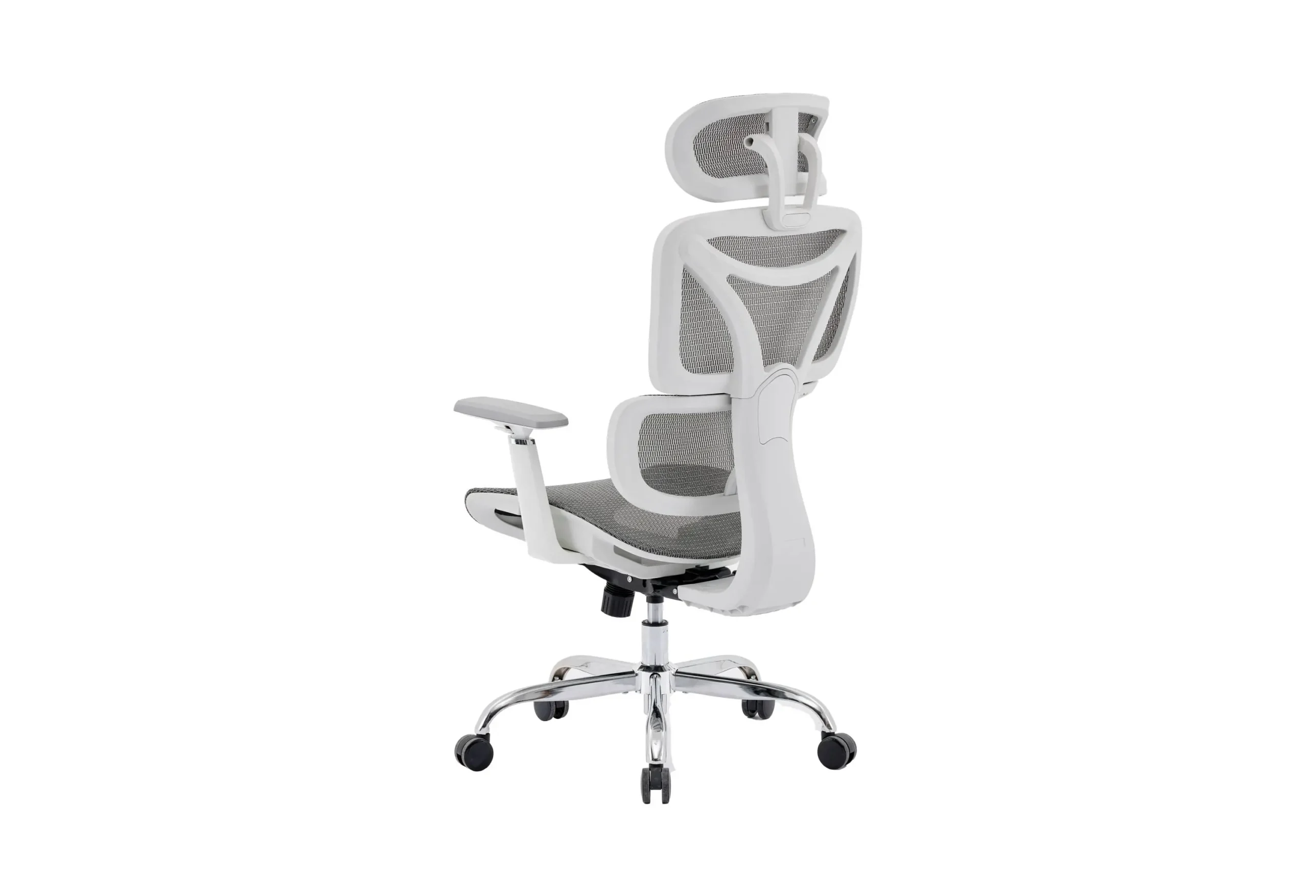 Elite Mesh Grey/White Office Chair - Image 2