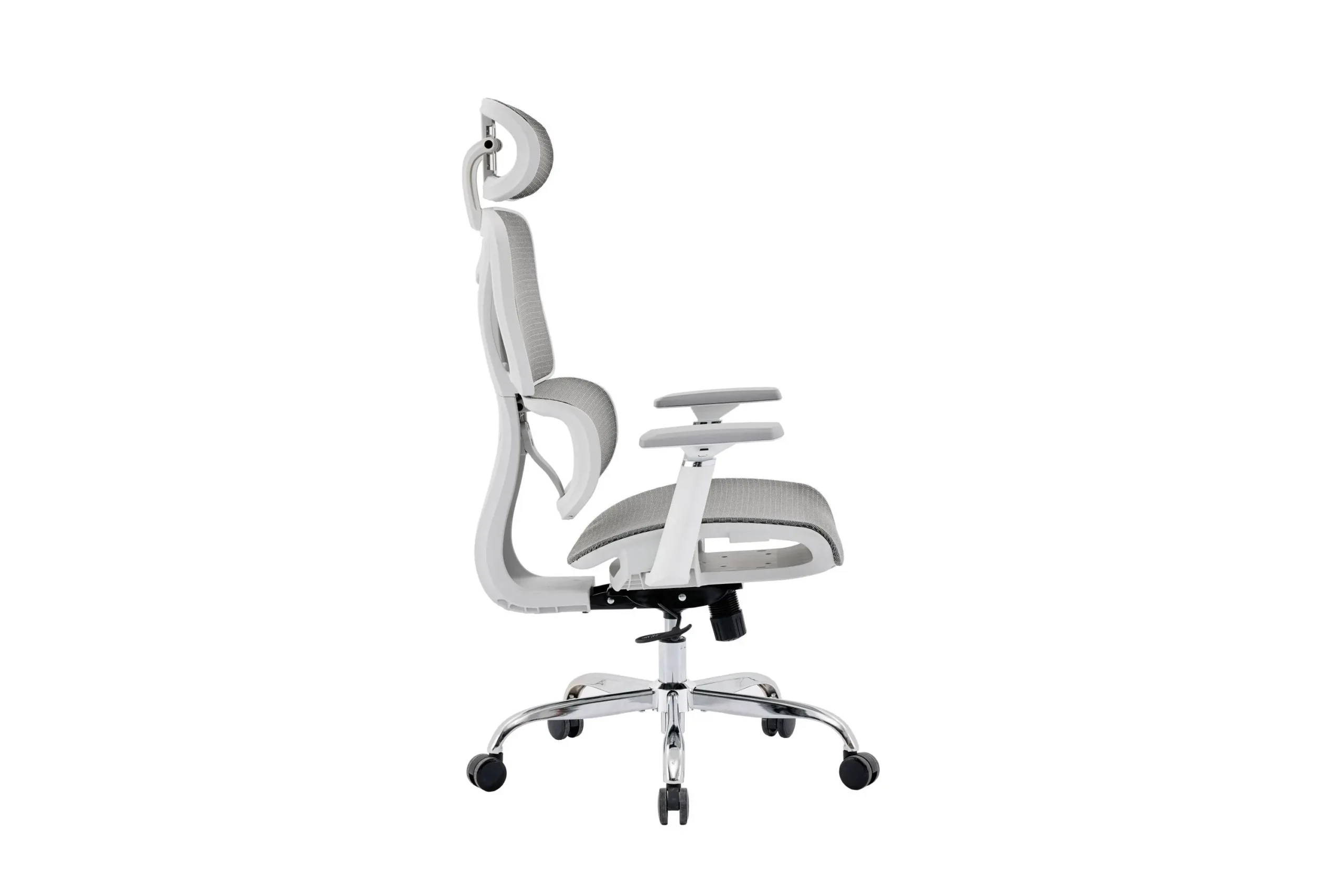 Elite Mesh Grey/White Office Chair - Image 3