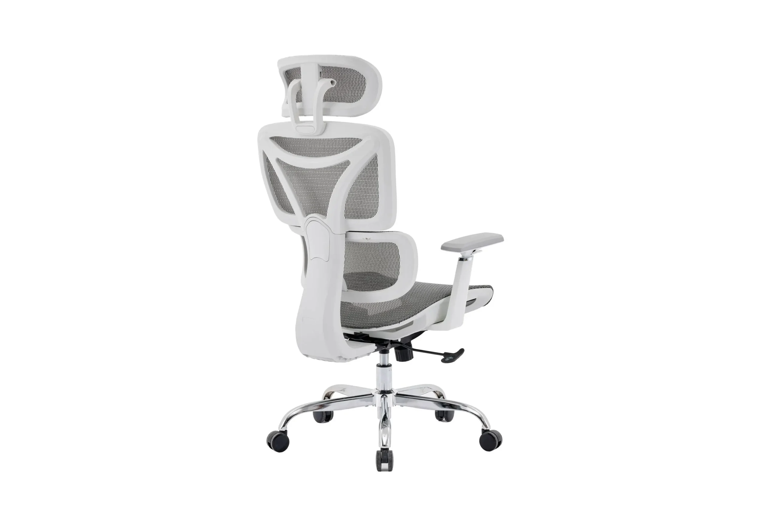 Elite Mesh Grey/White Office Chair - Image 4