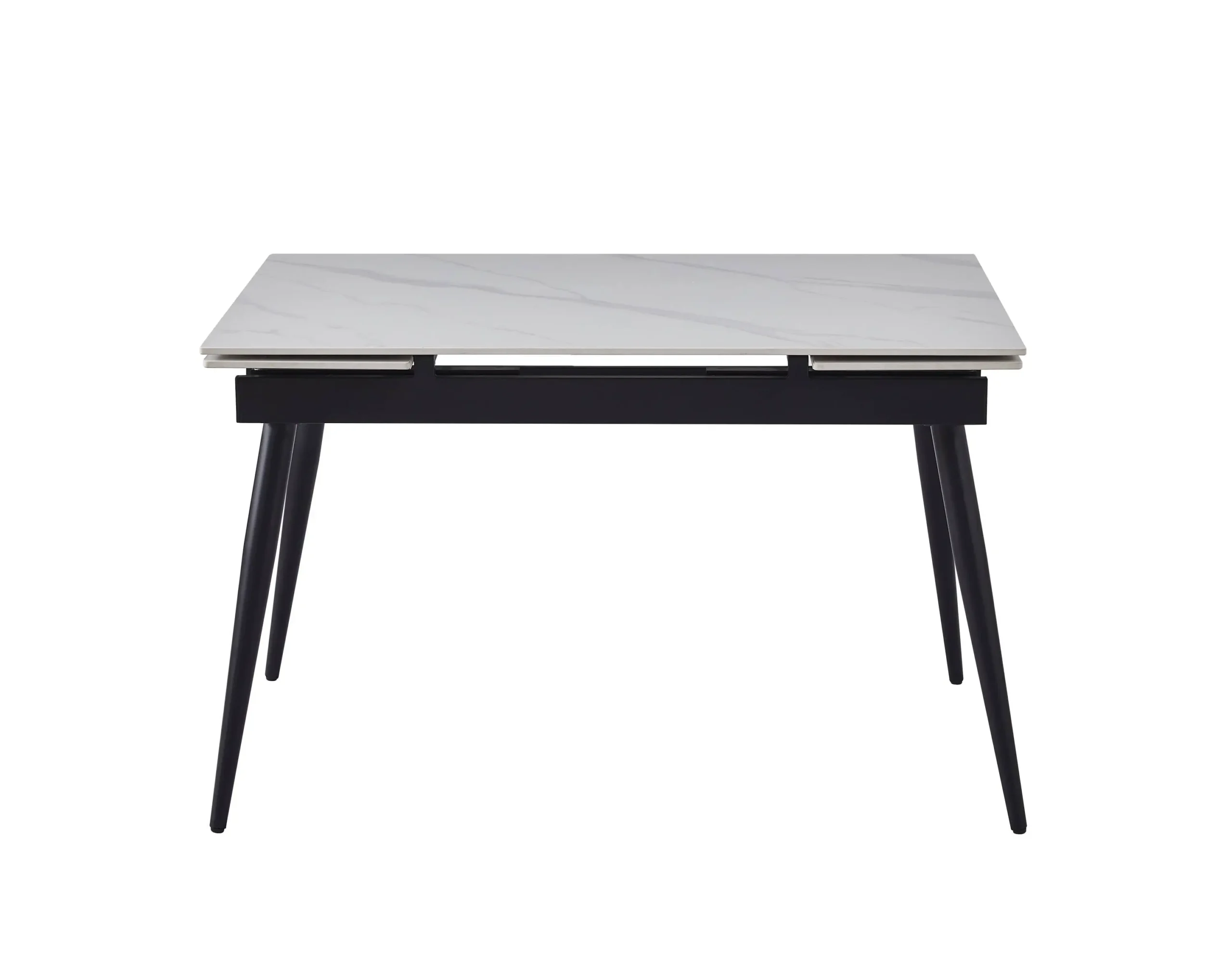 Monaco Extending White Dining Table - Image 2