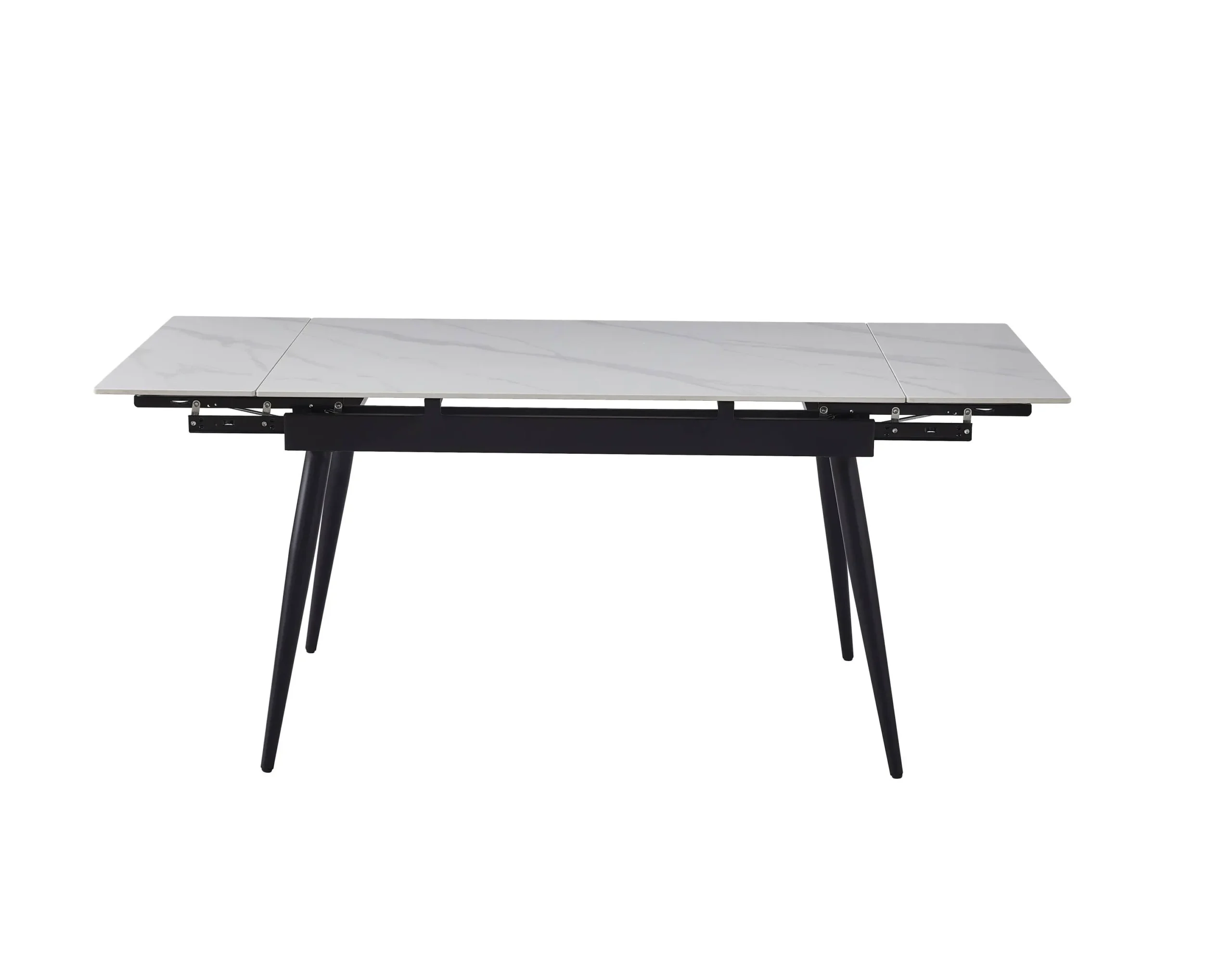 Monaco Extending White Dining Table - Image 5
