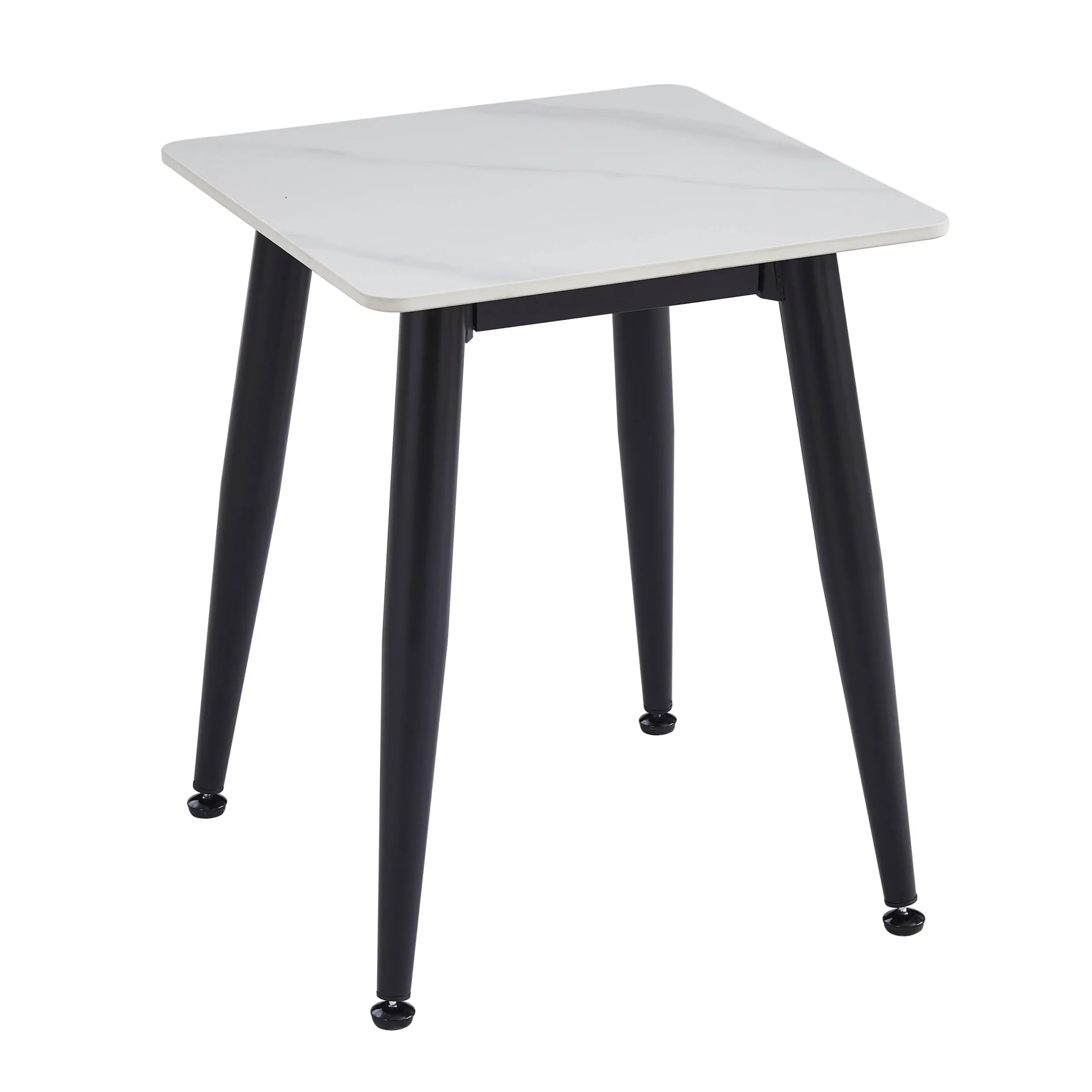 Monaco White End Table